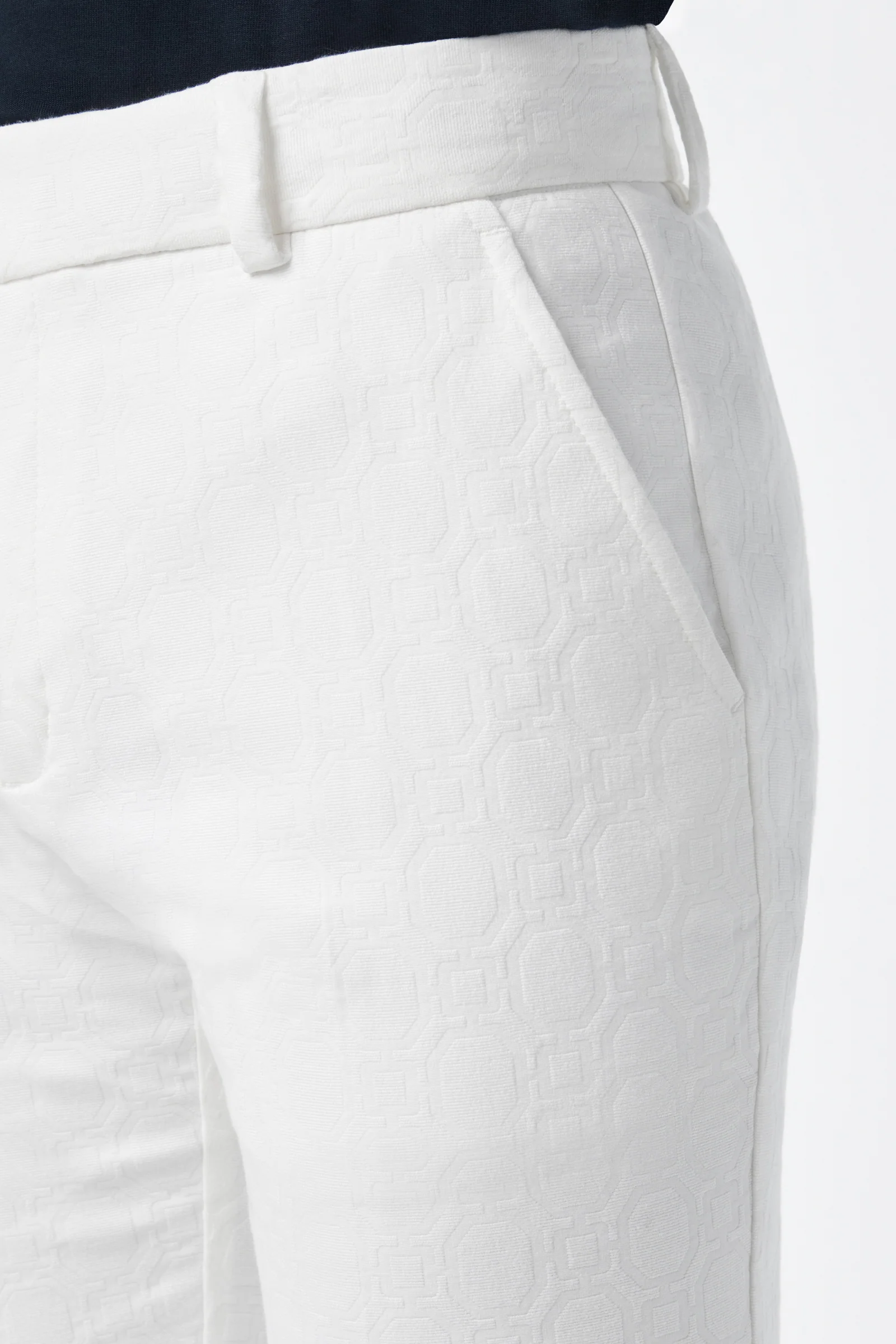 Clyde Slim Trouser - Stretch Herringbone - Image 9
