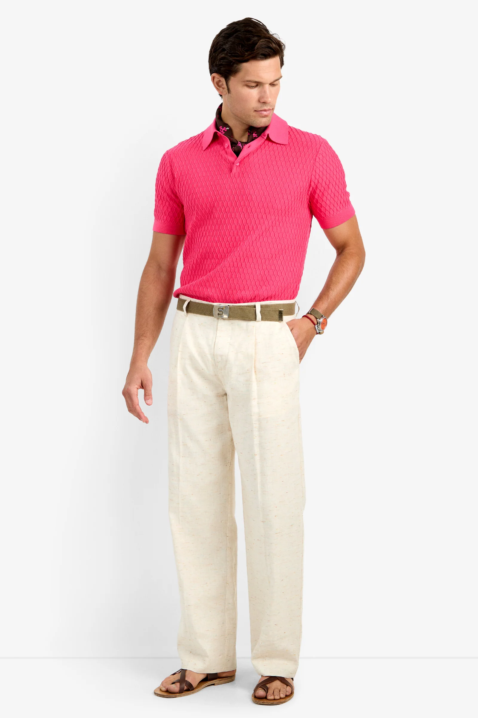Clyde Wide Leg Trouser - Image 4