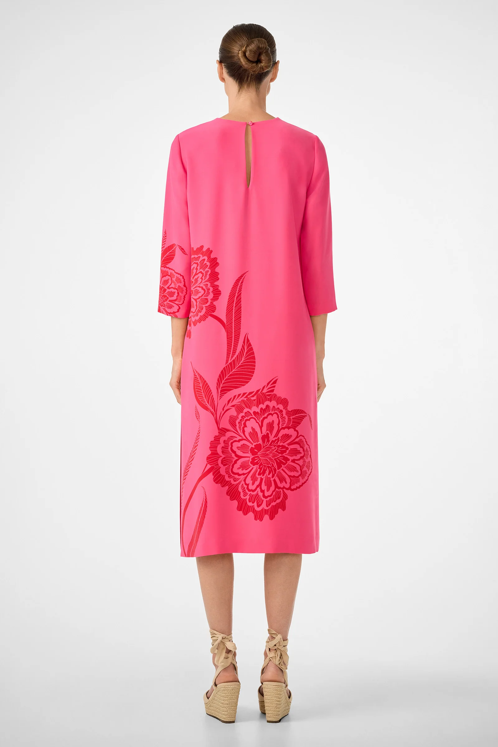Cointreau 2 3/4 Sleeve Midi Dress - Image 4