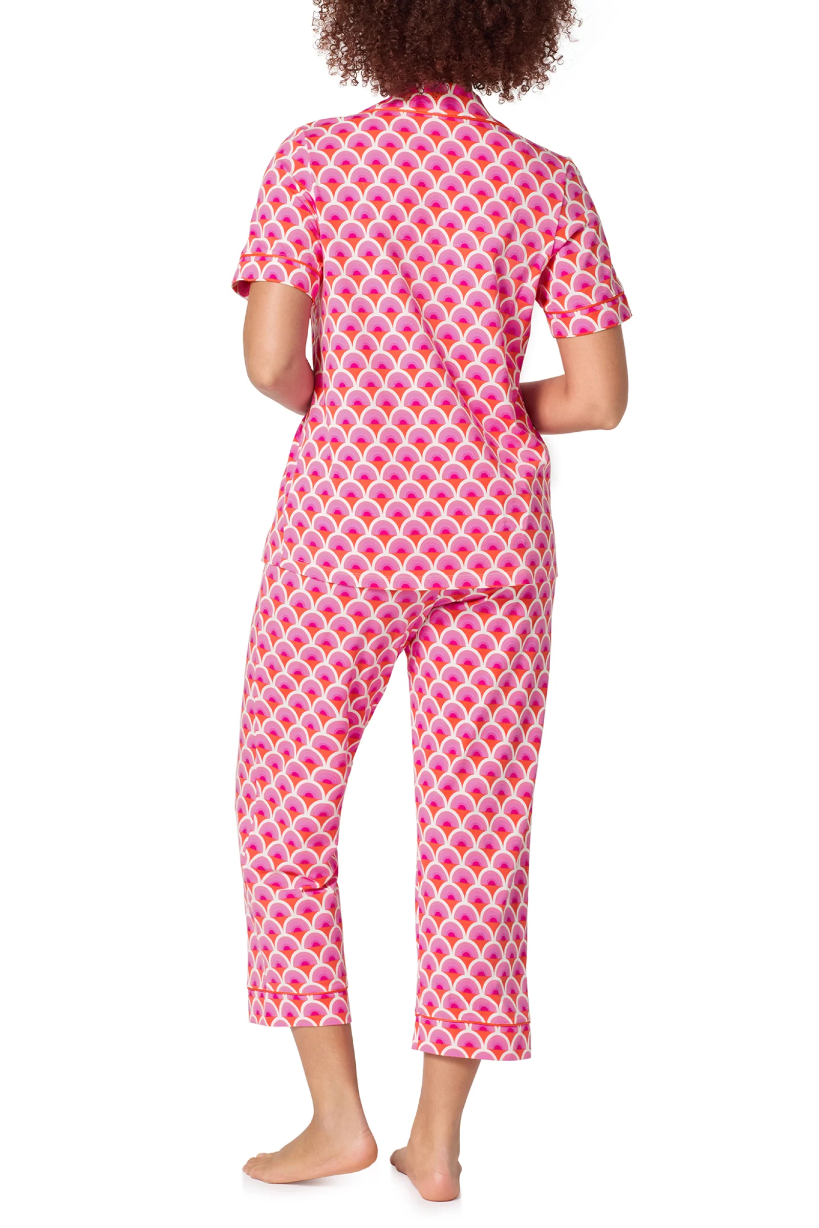 Crop Classic PJ Set - Scallop - Image 4