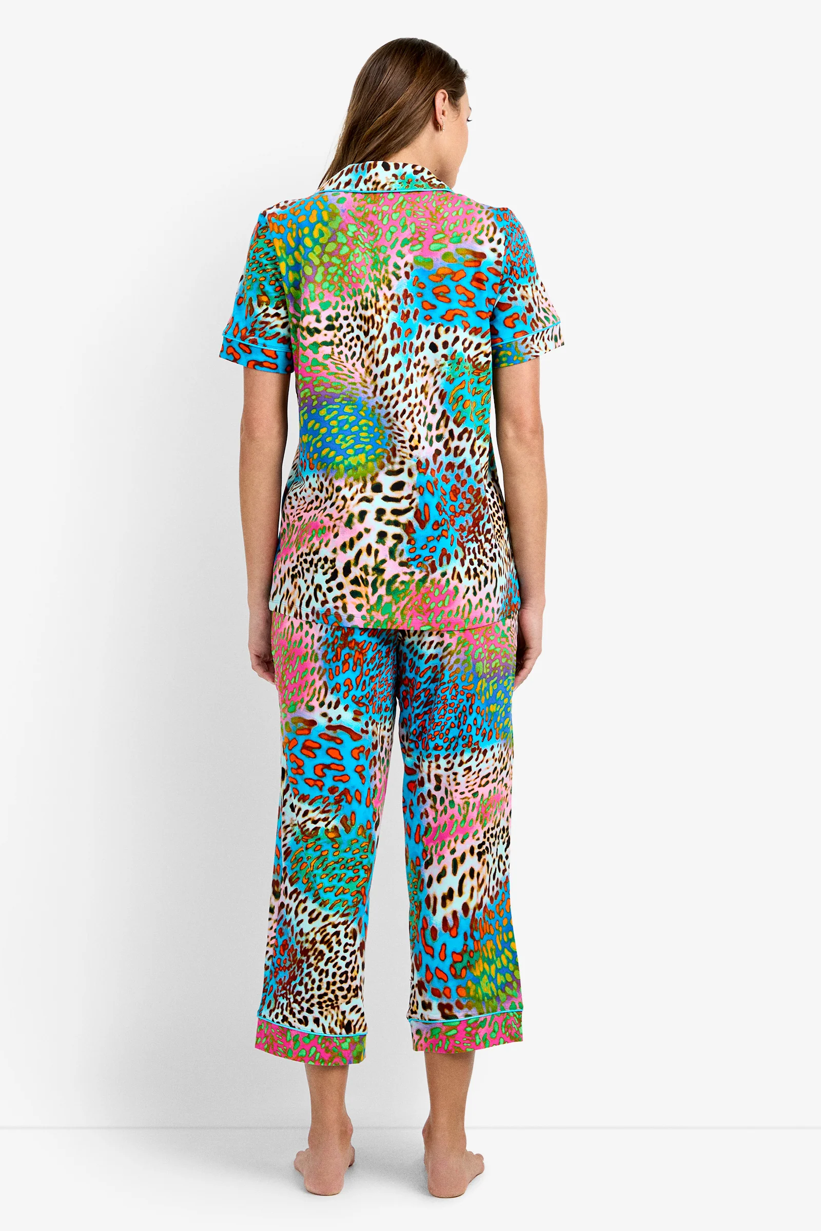 Crop Classic PJ Set - Spray Leopard - Image 2