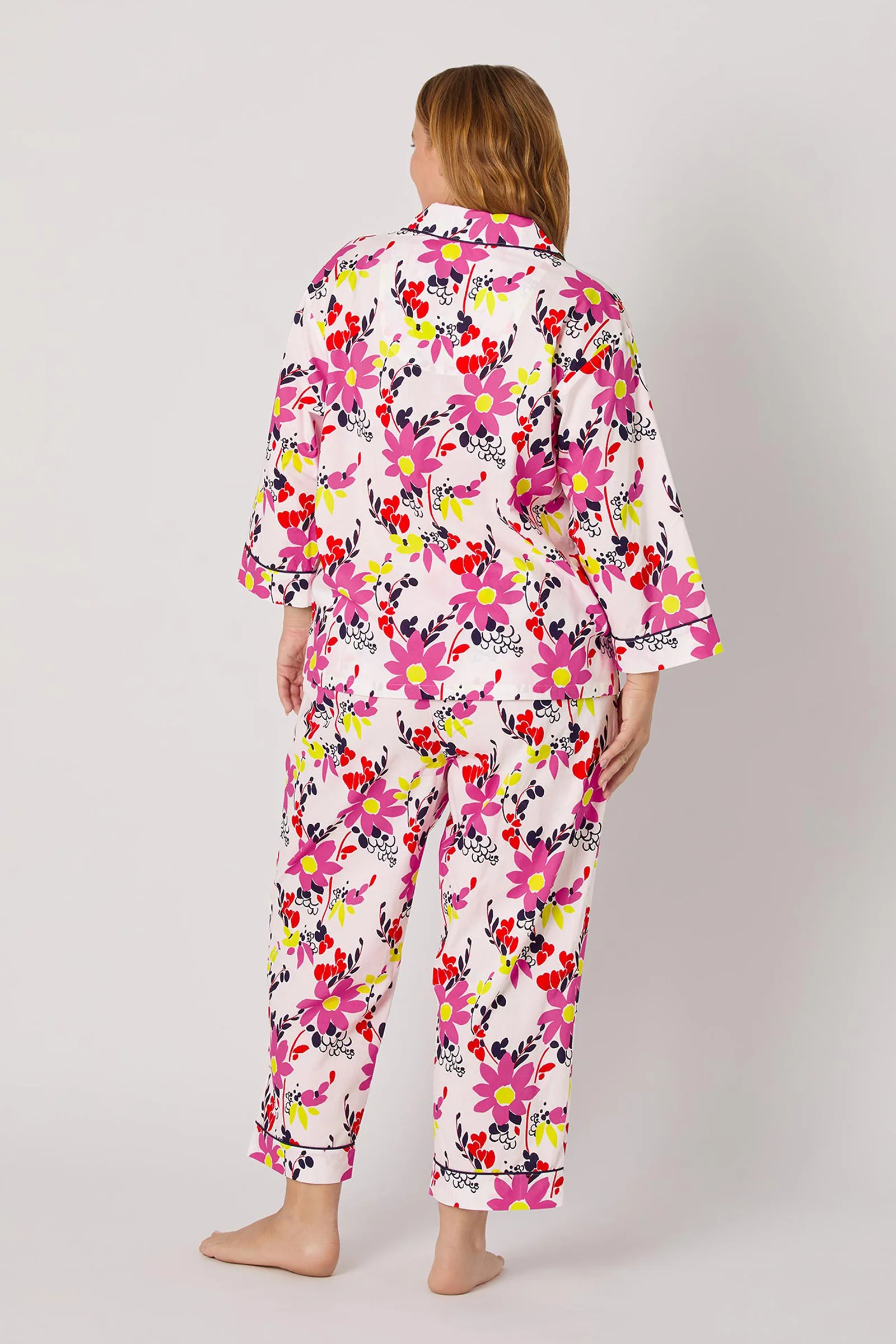 Crop Classic PJ Set - Whimsical Floral - Image 6