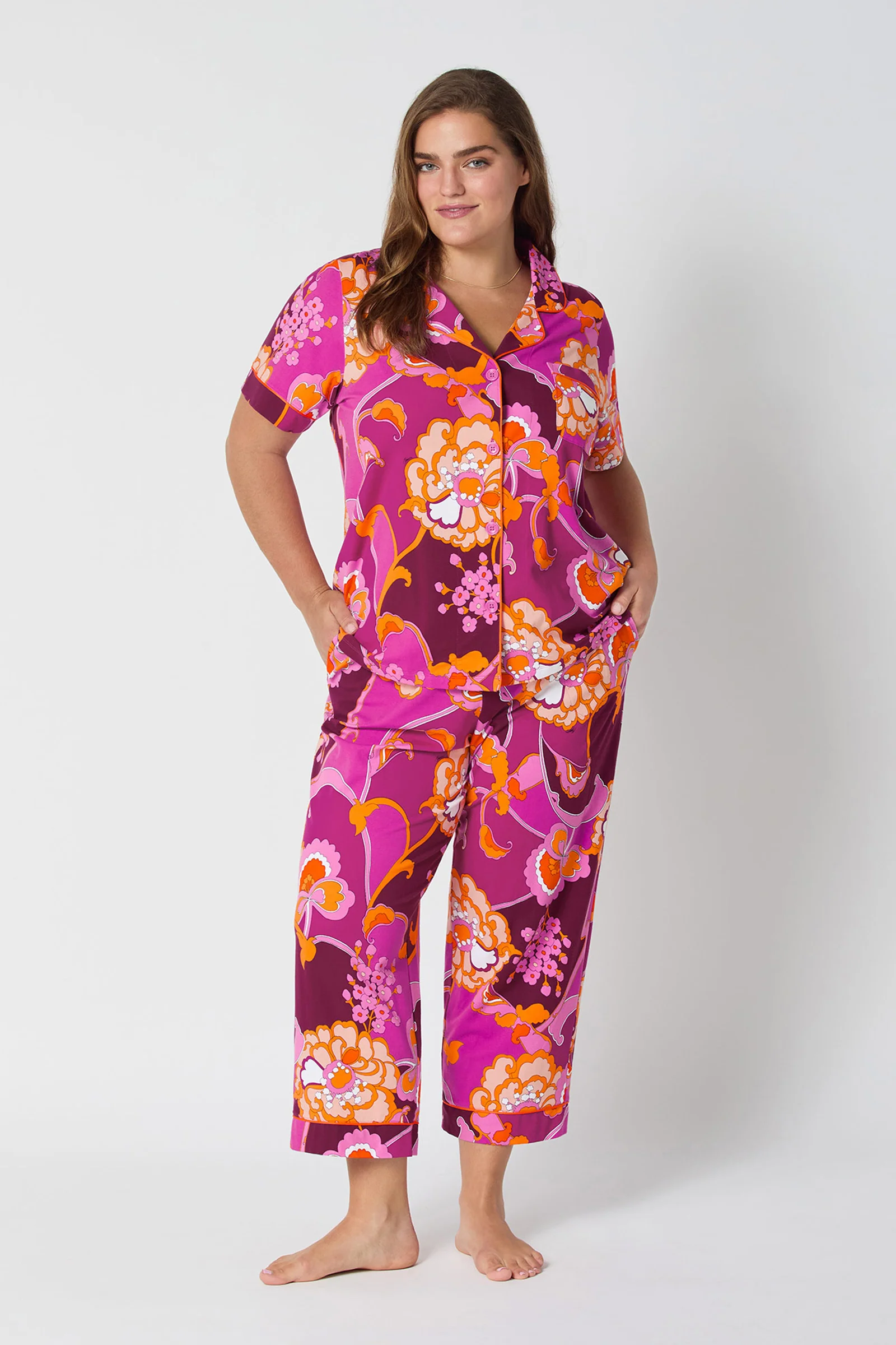 Crop PJ Set - Apache Plume - Image 4