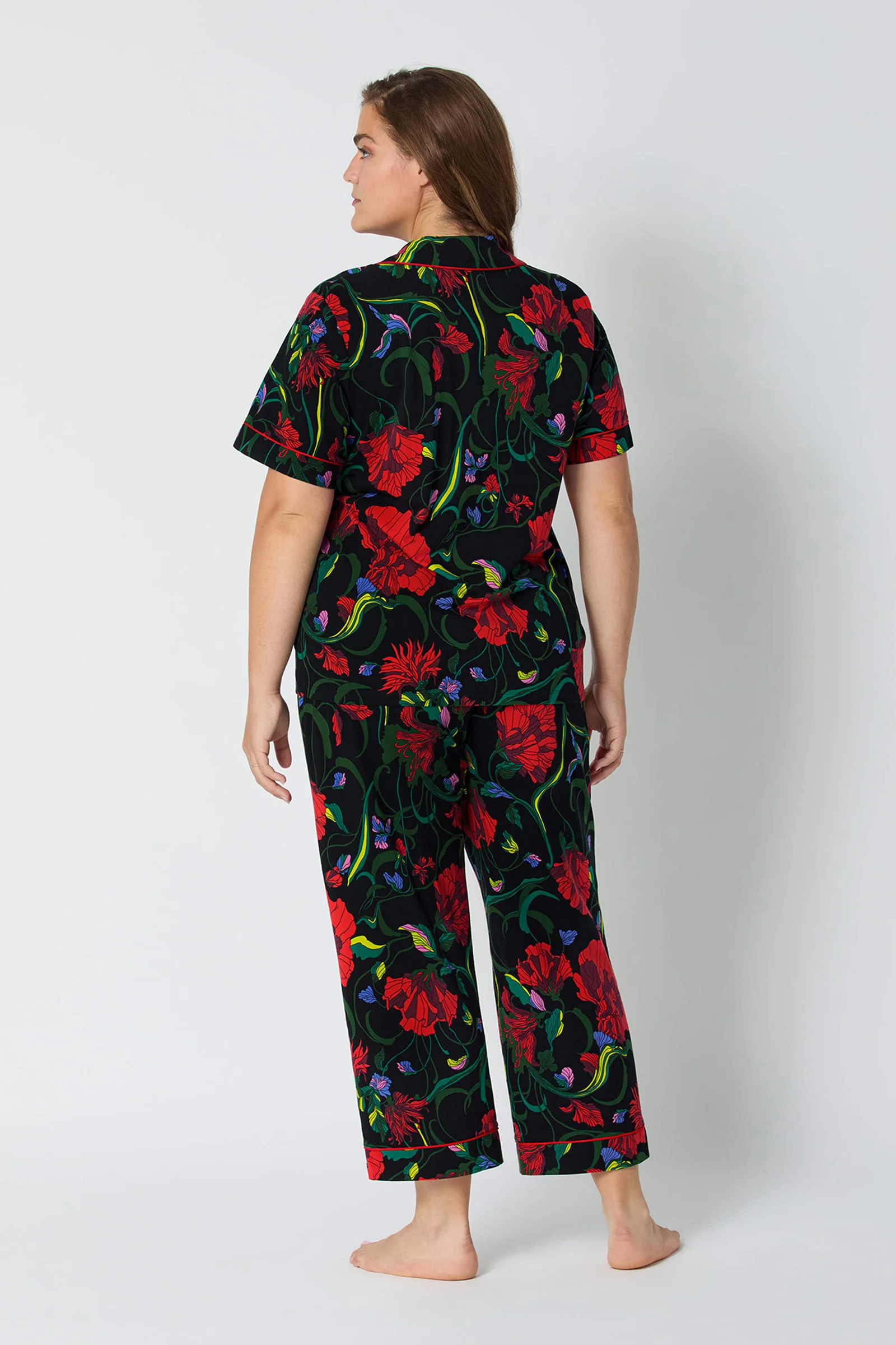 Crop PJ Set - Haute Floral - Image 5