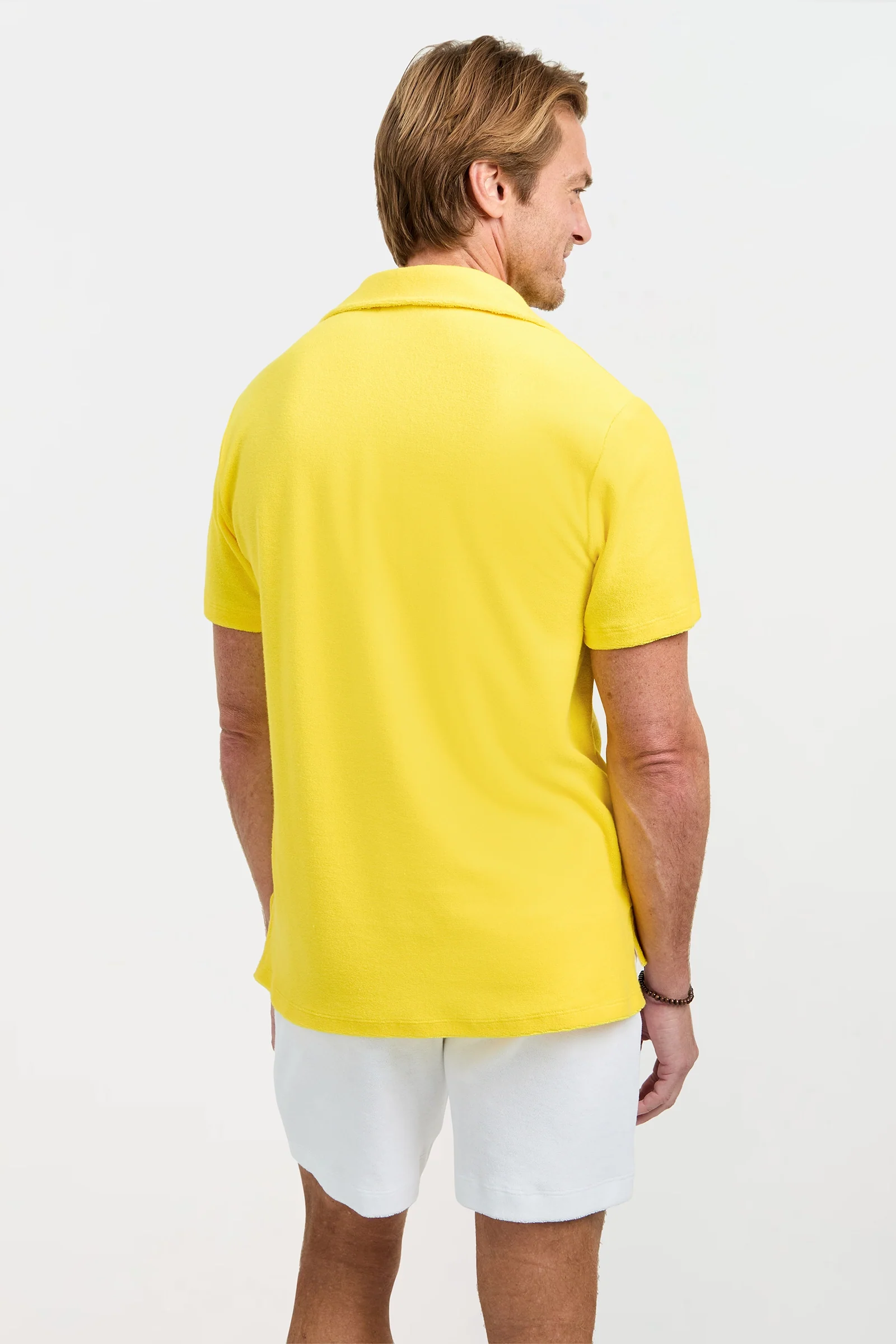 Dallas Short-Sleeve Polo Shirt - Linsk Terry - Image 3