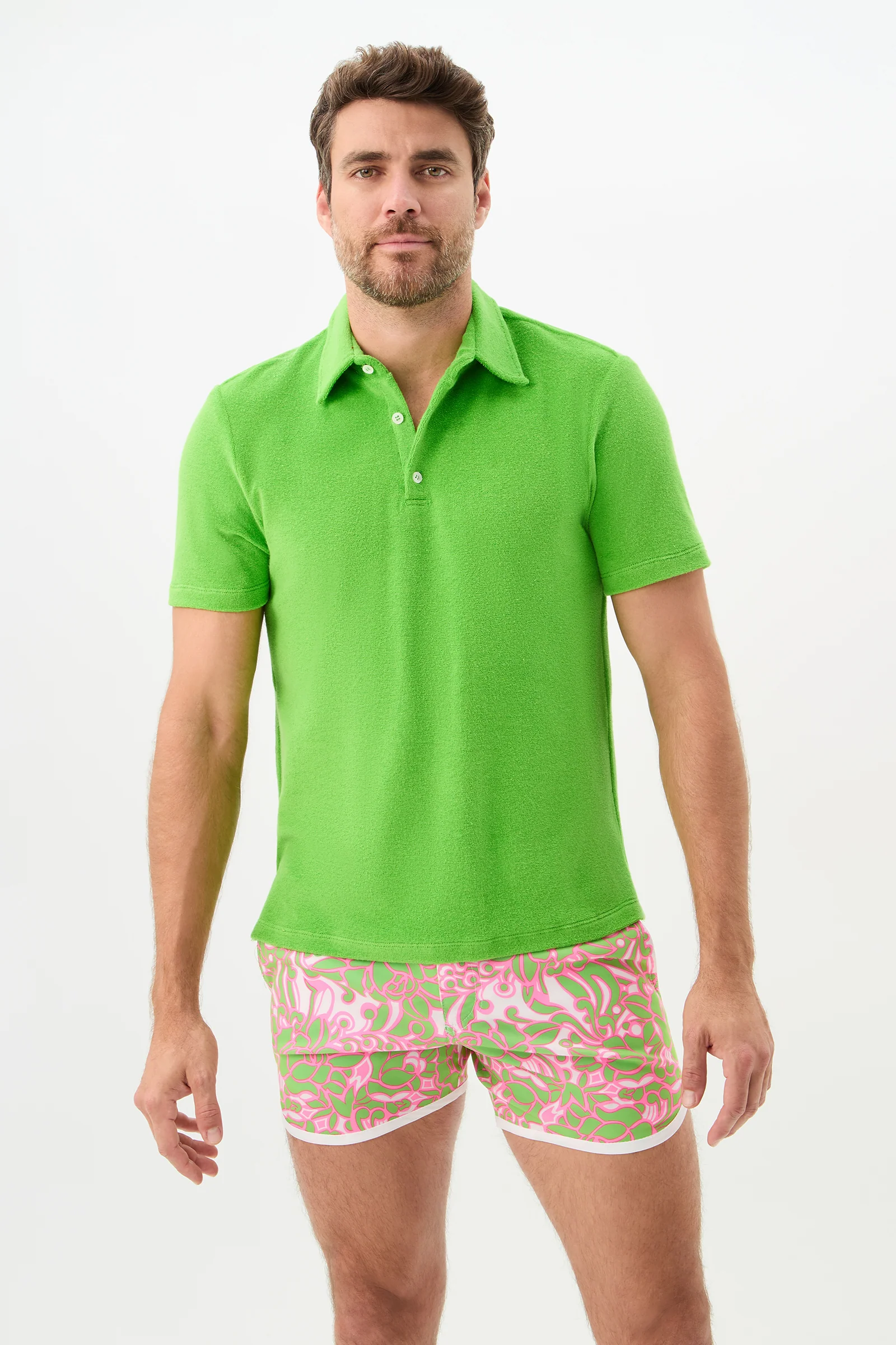 Dallas Short-Sleeve Polo Shirt - Linsk Terry - Image 6