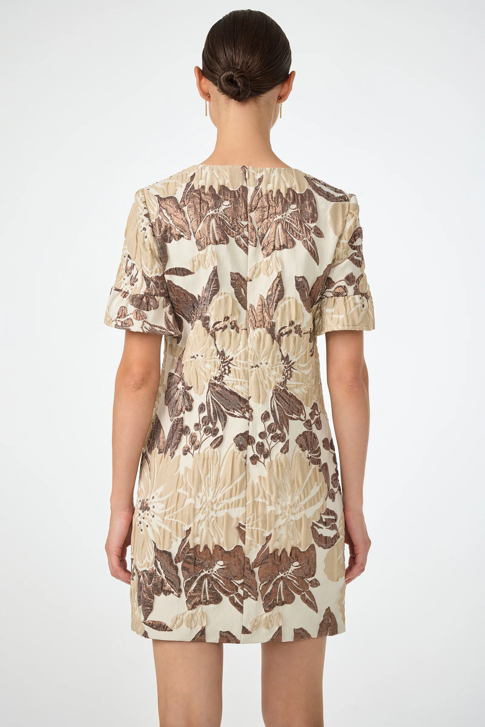 Darling Flounce Sleeve Dress - Image 4