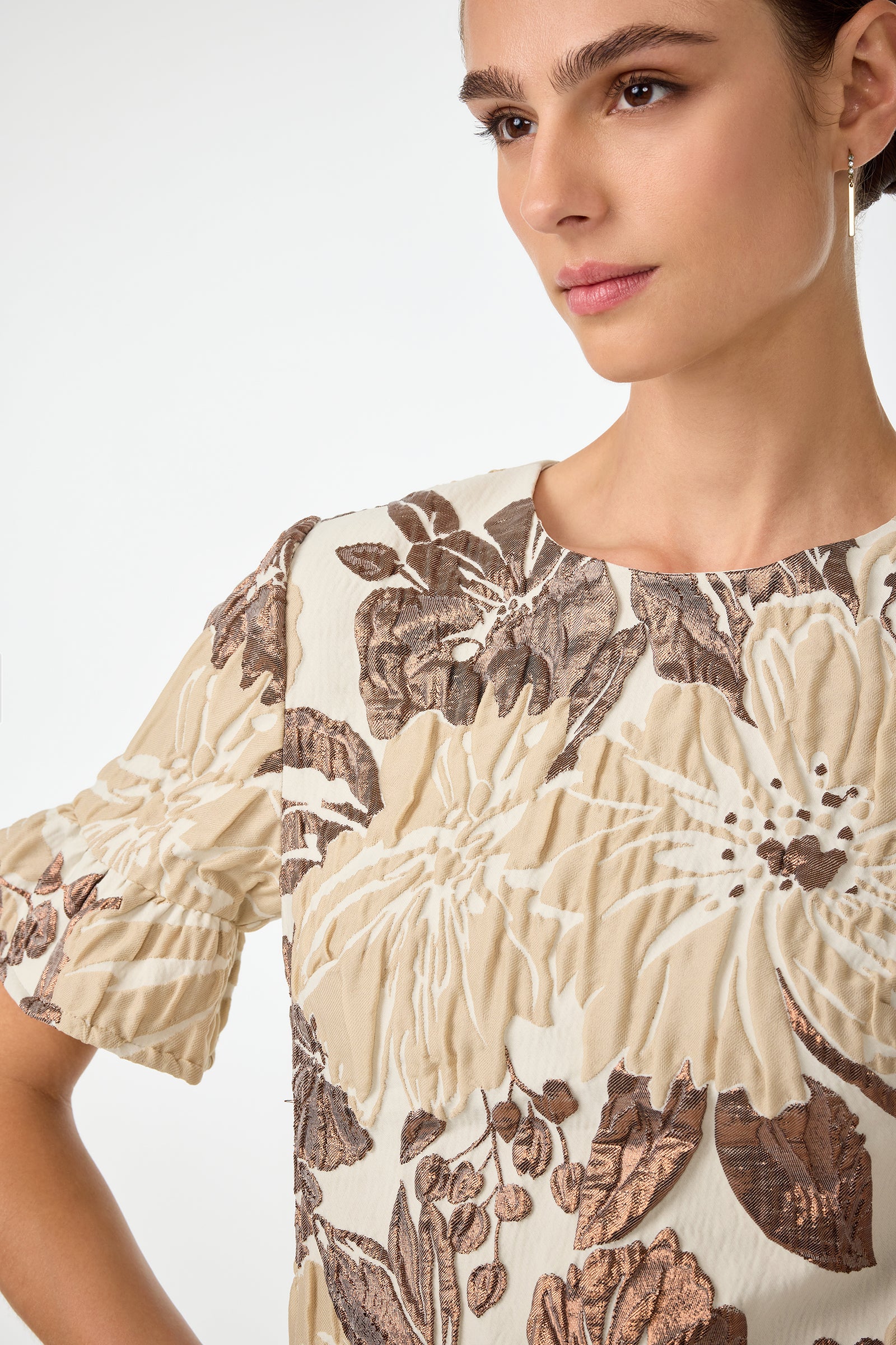 Darling Flounce Sleeve Dress - Image 5