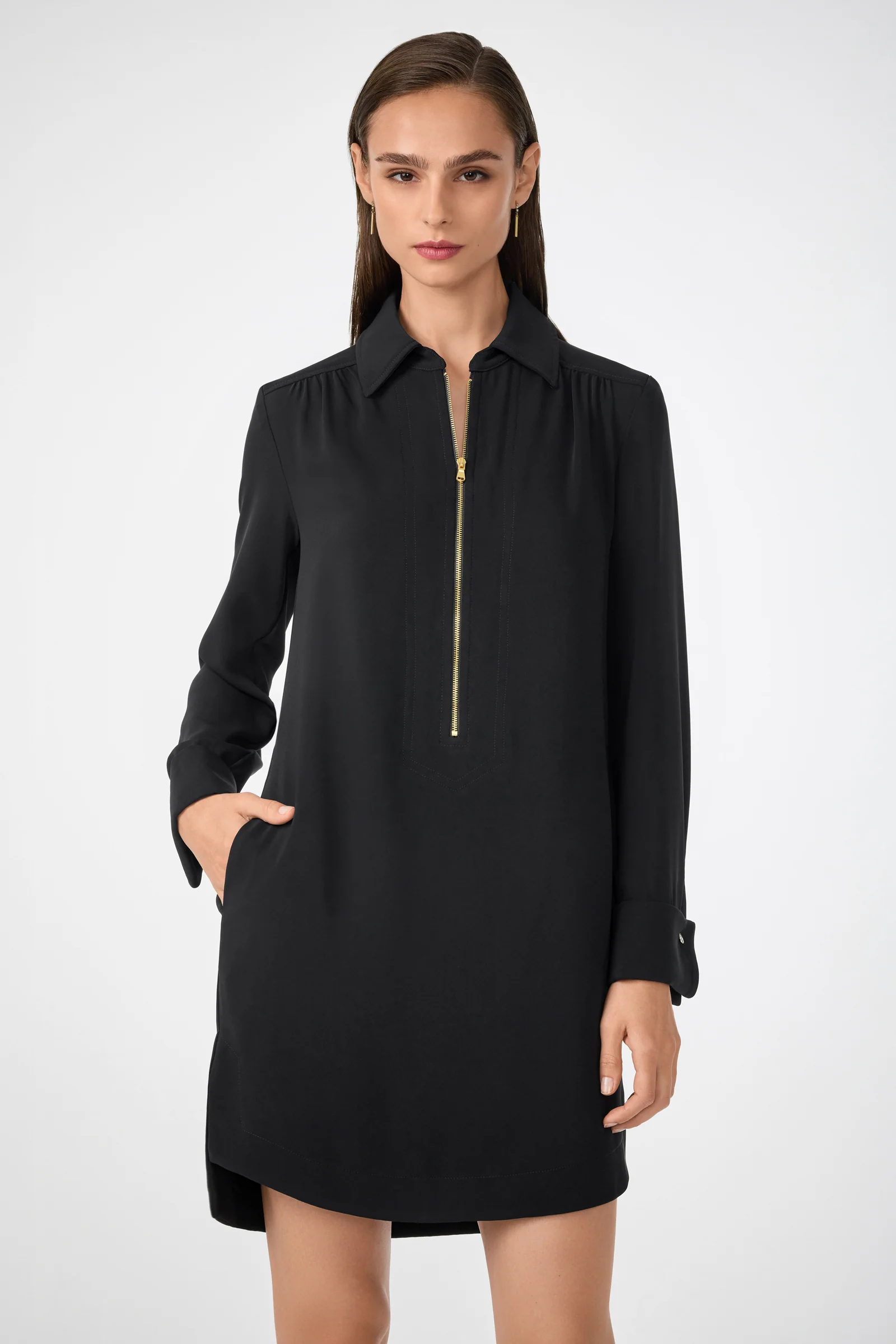 Darya Long-Sleeve Dress - Image 13