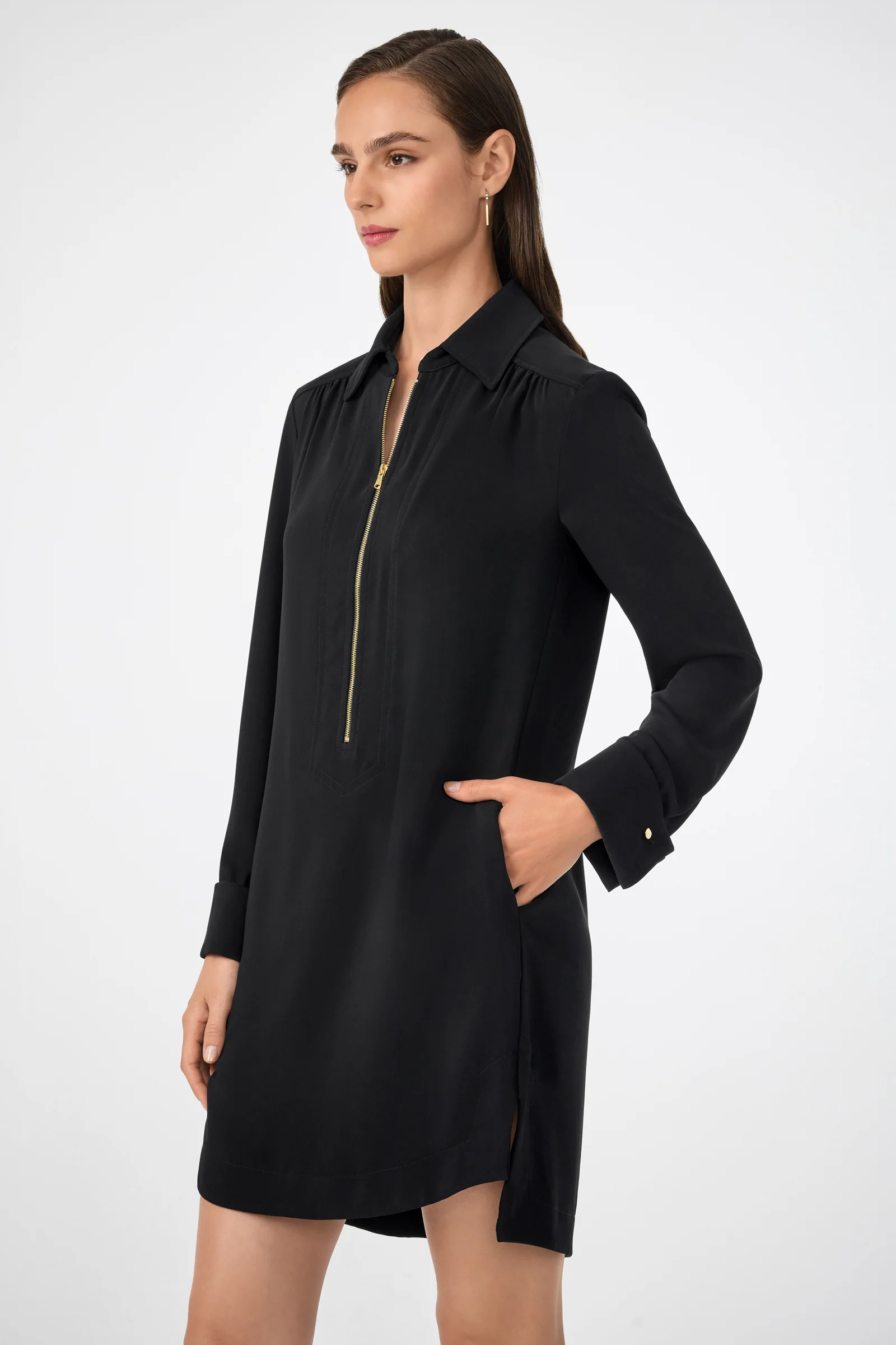 Darya Long-Sleeve Dress - Image 14