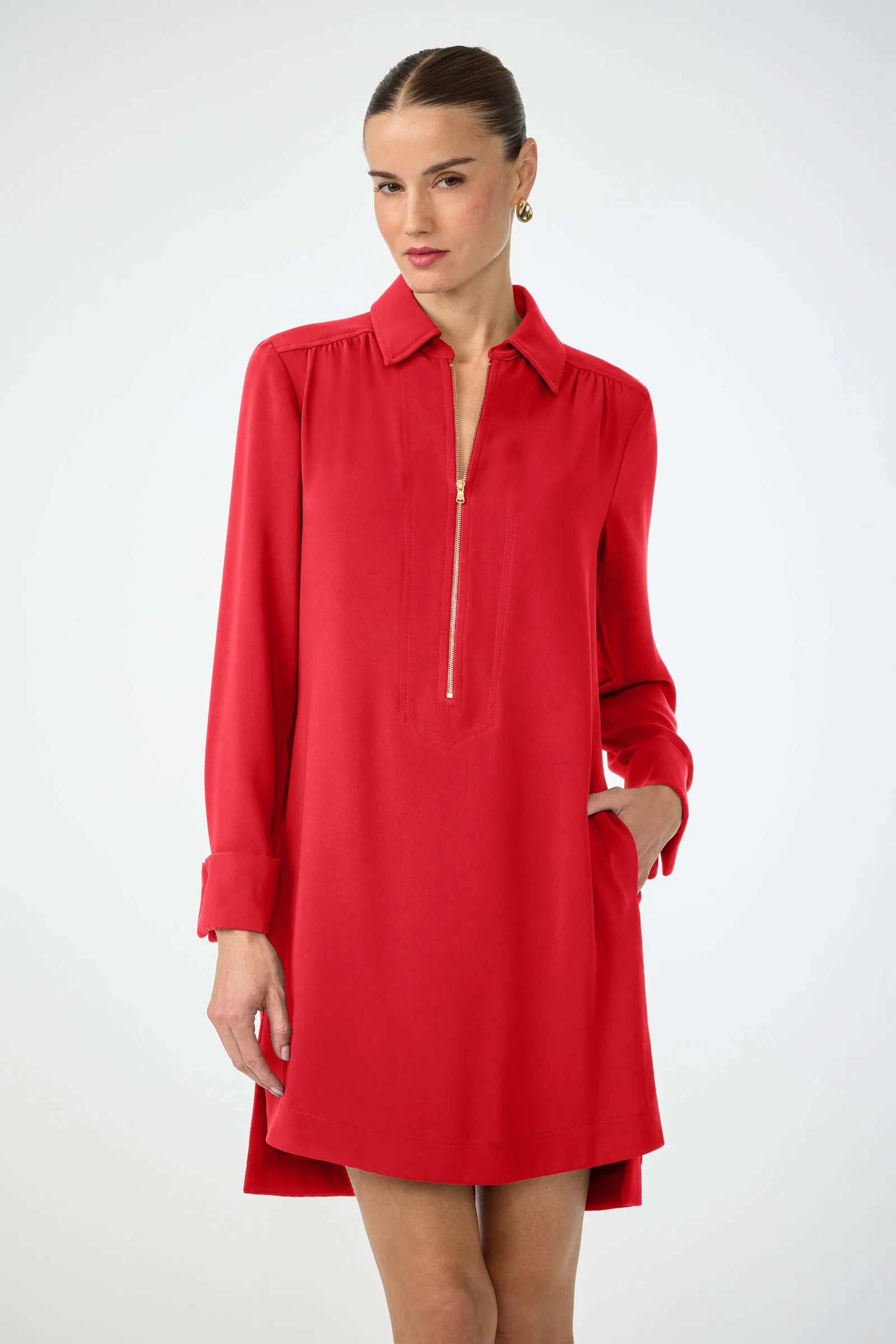 Darya Long-Sleeve Dress - Image 2