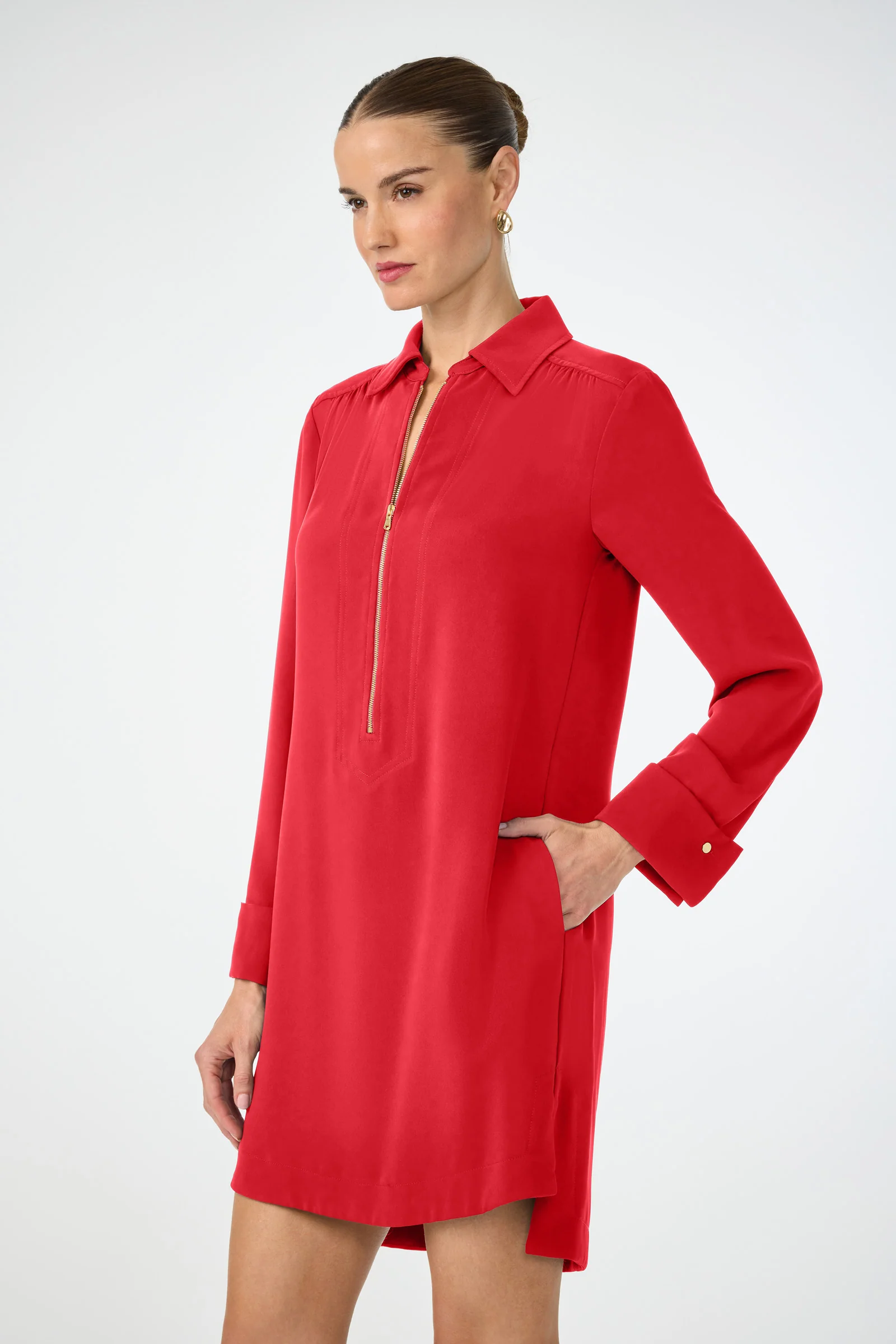 Darya Long-Sleeve Dress - Image 3