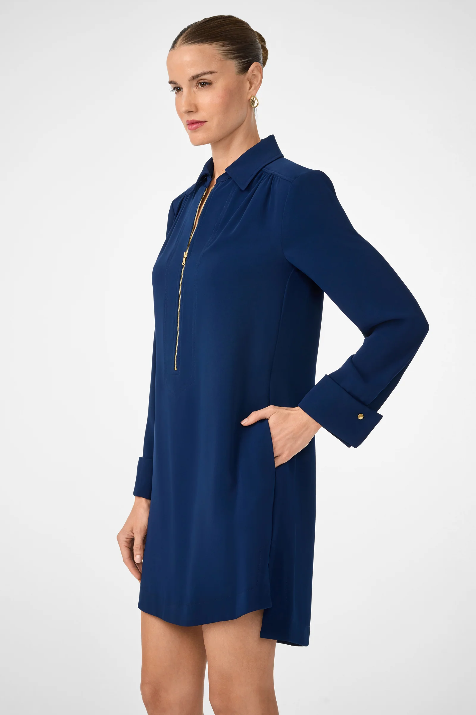 Darya Long-Sleeve Dress - Image 8
