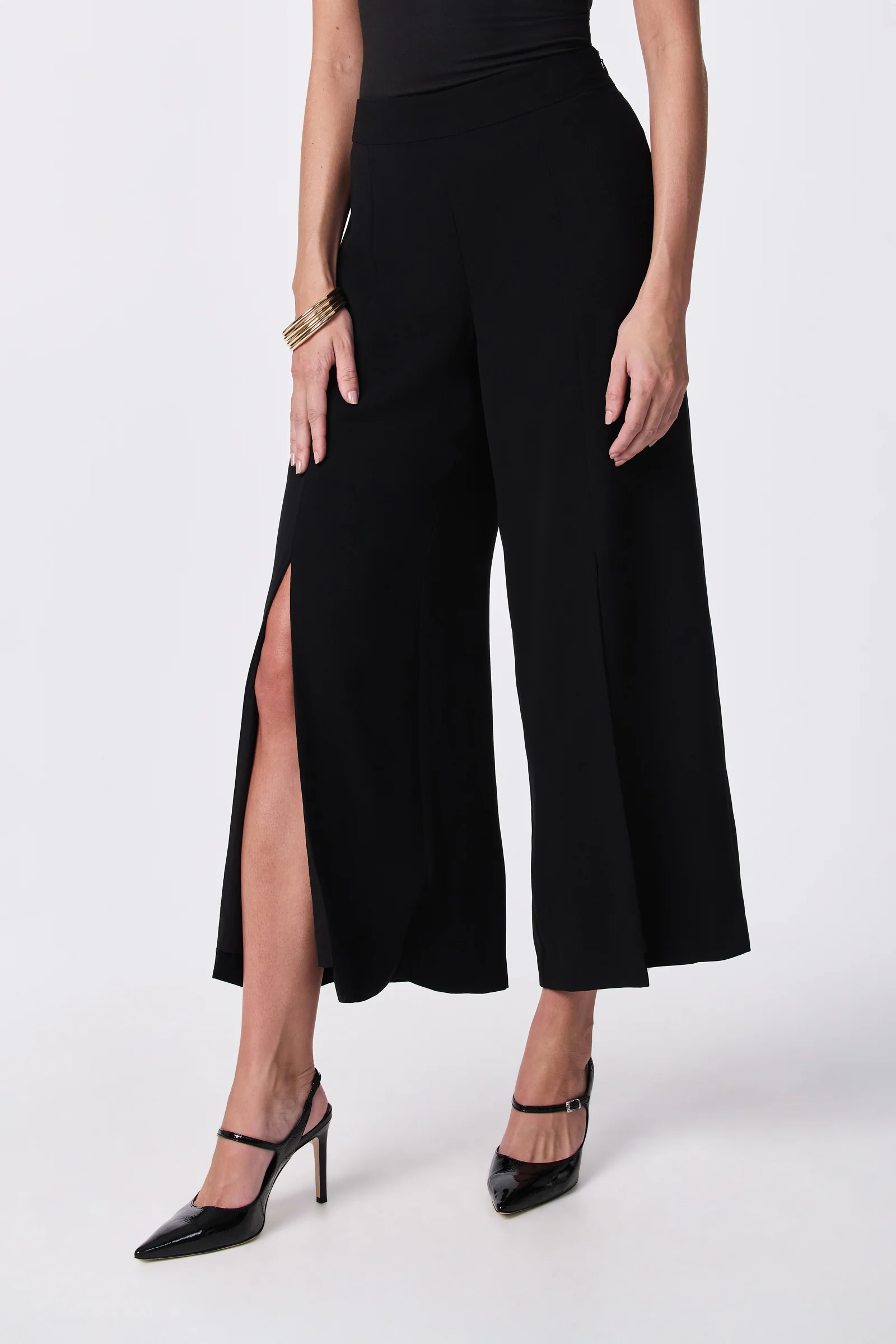 Davon Cropped Slit-Leg Pant - Image 3