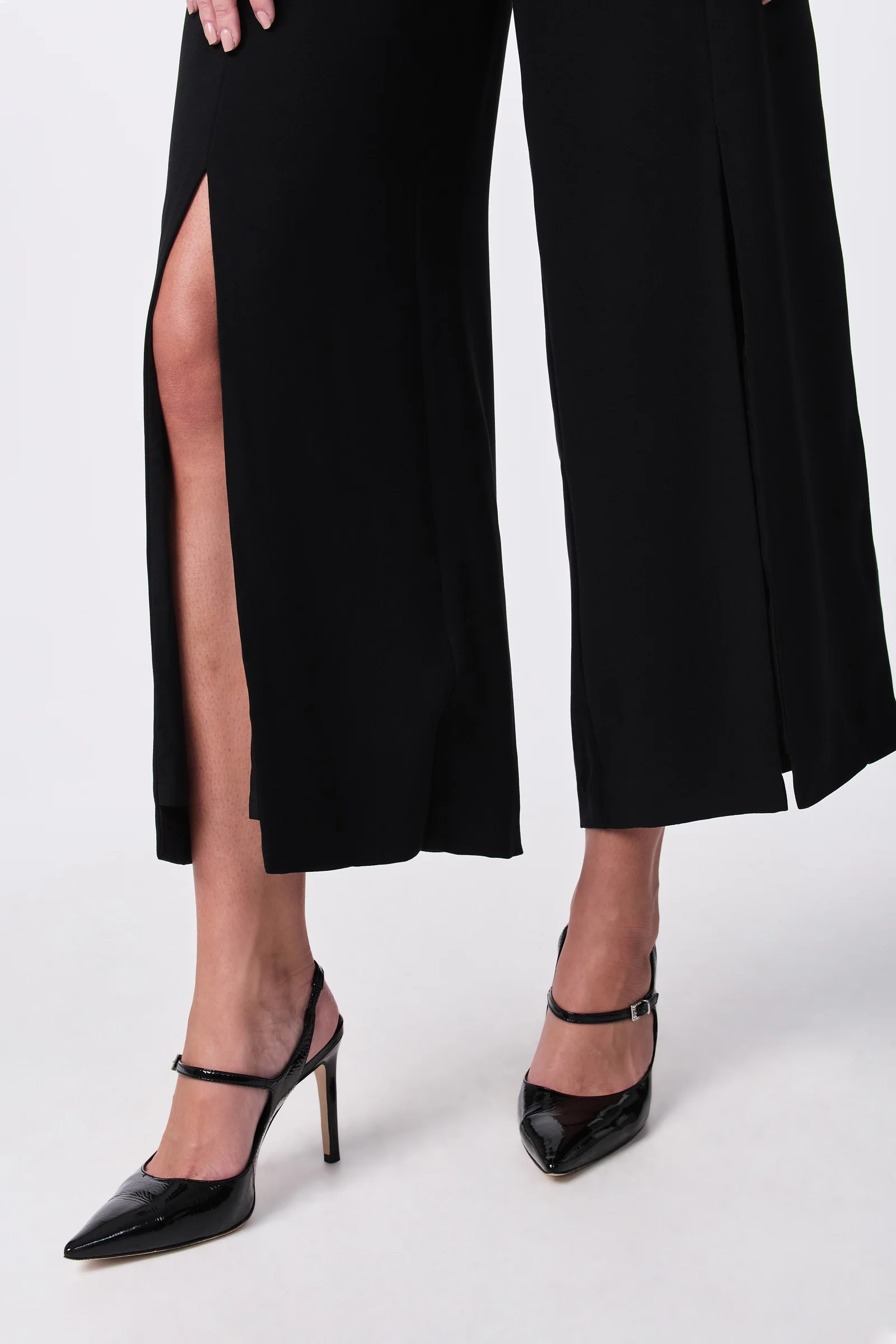 Davon Cropped Slit-Leg Pant - Image 5