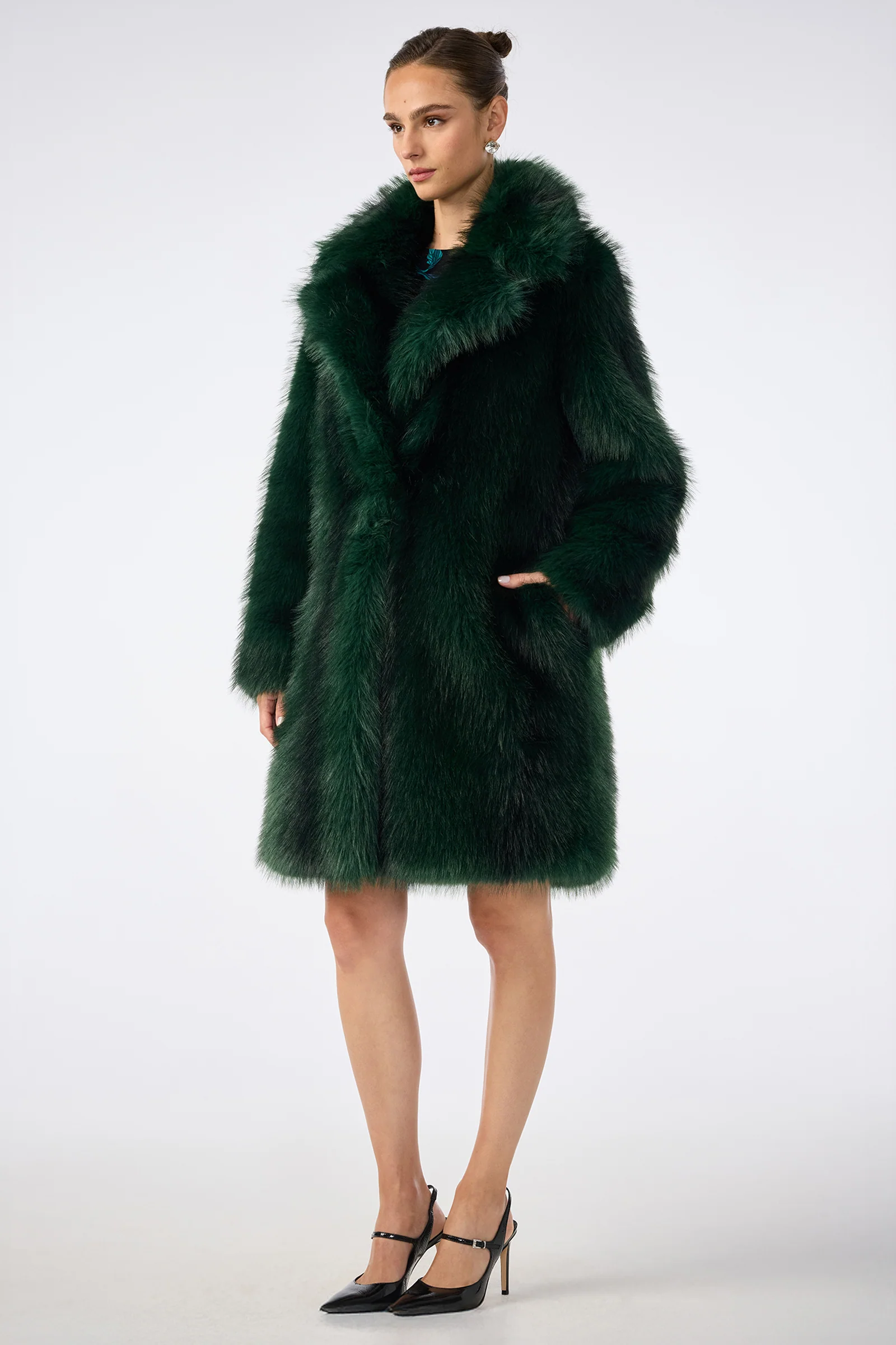 Dayos Faux Fur Coat - Image 4