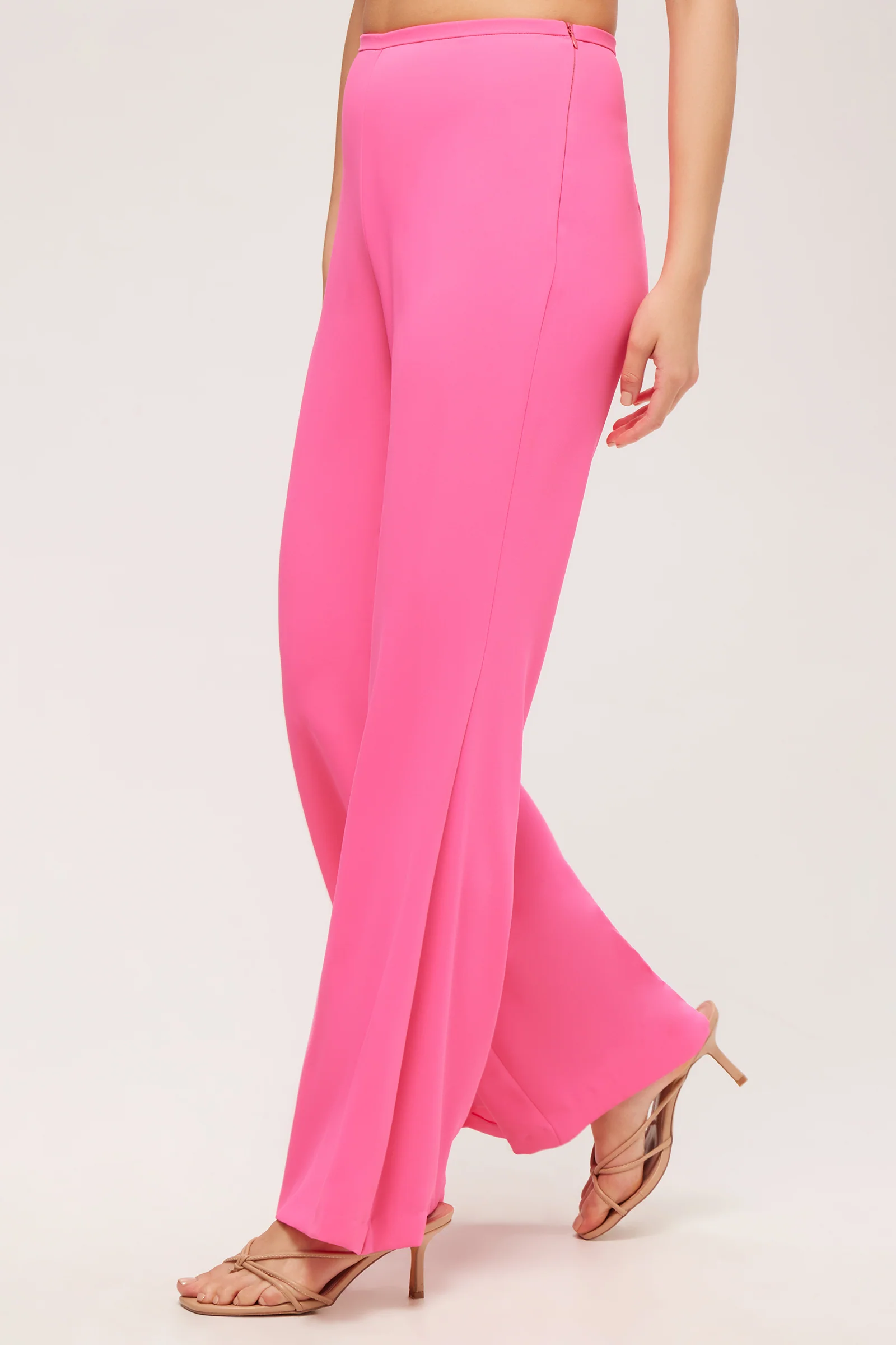 Drop Shot Flared Pant - Double Georgette - Image 3