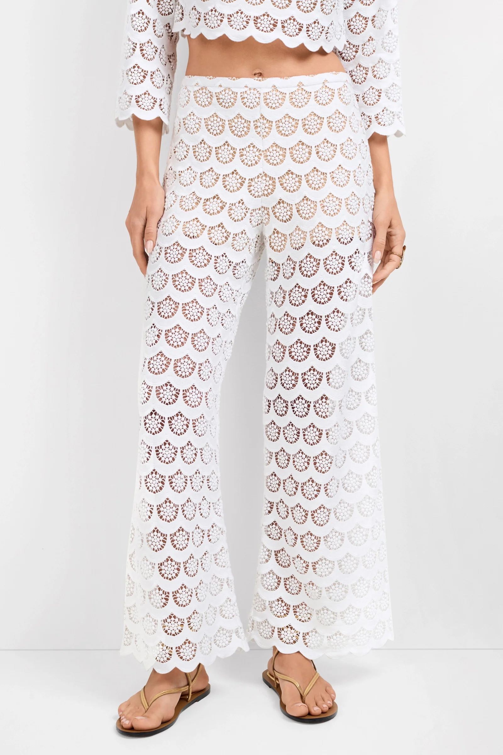 Dzo Dzo Crochet Lace Pant - Image 2