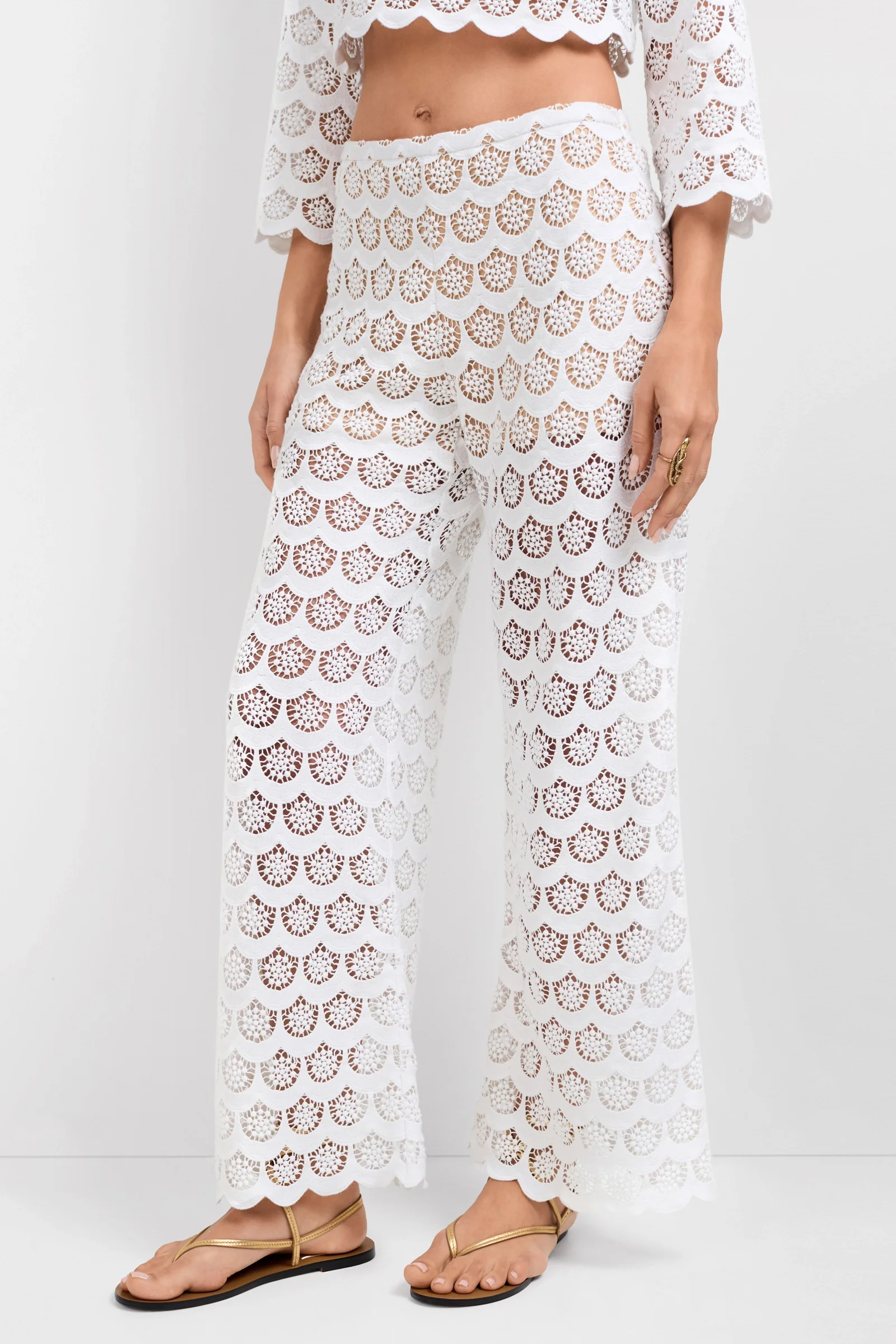 Dzo Dzo Crochet Lace Pant - Image 3