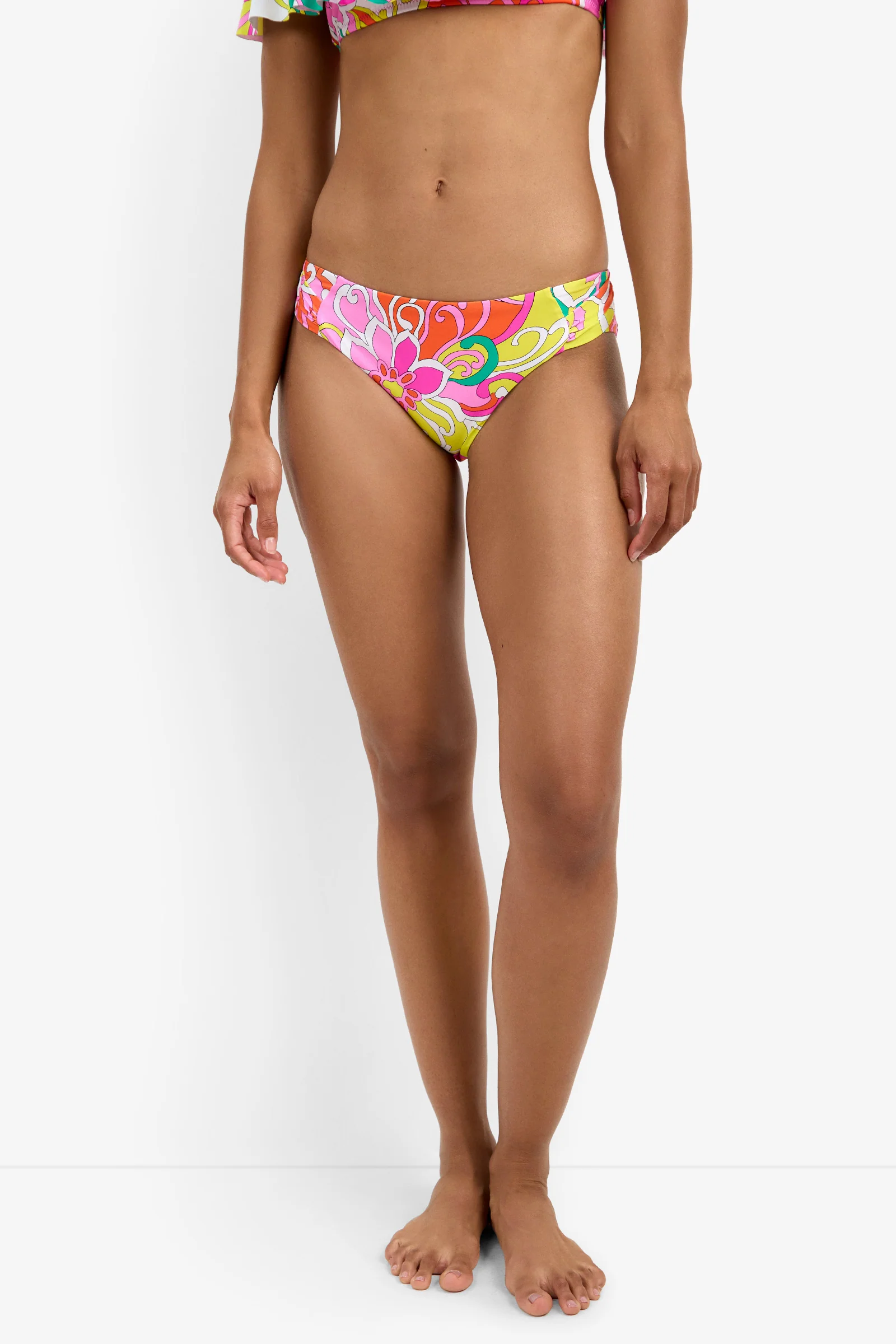 Shirred Hipster Swim Bottom - Image 2