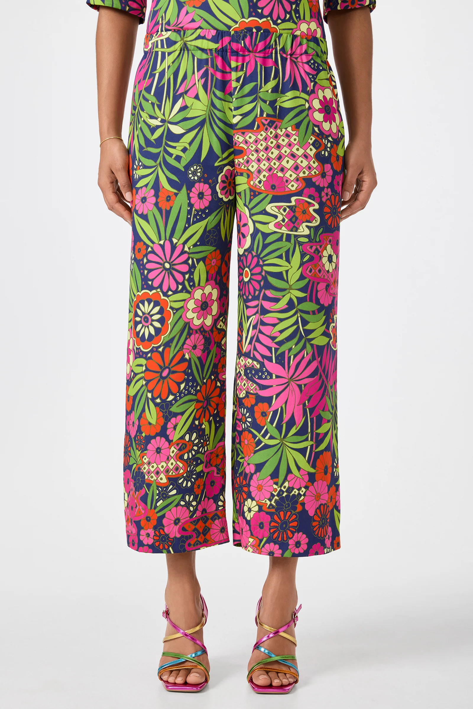 Estella Cropped Pant - Fumi Floral - Image 3