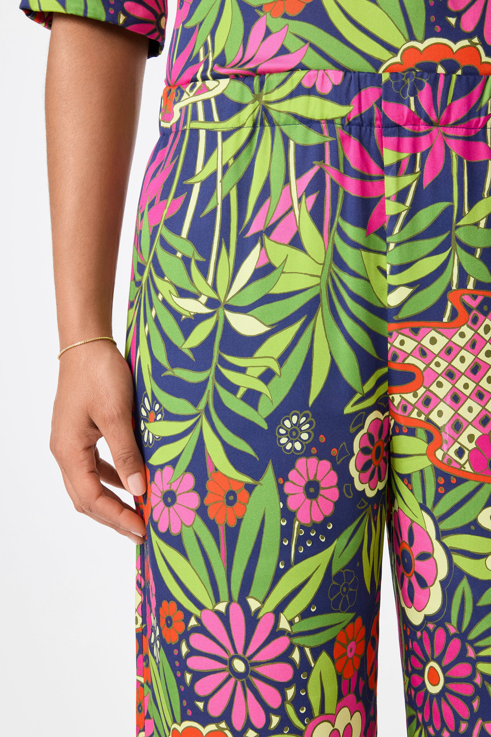 Estella Cropped Pant - Fumi Floral - Image 6