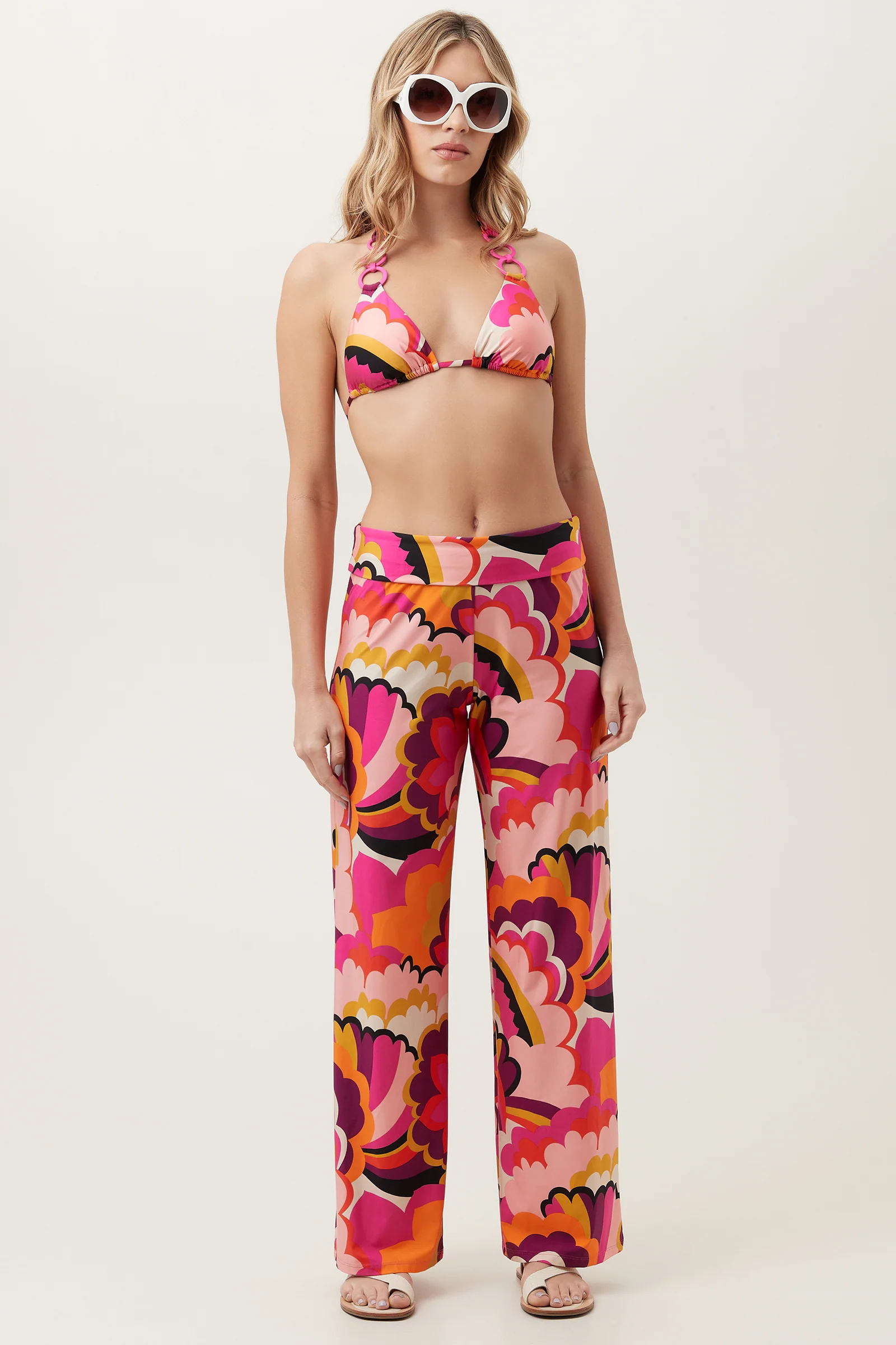 Women's Fan Faire Swim Cover-Up Pant - Image 4