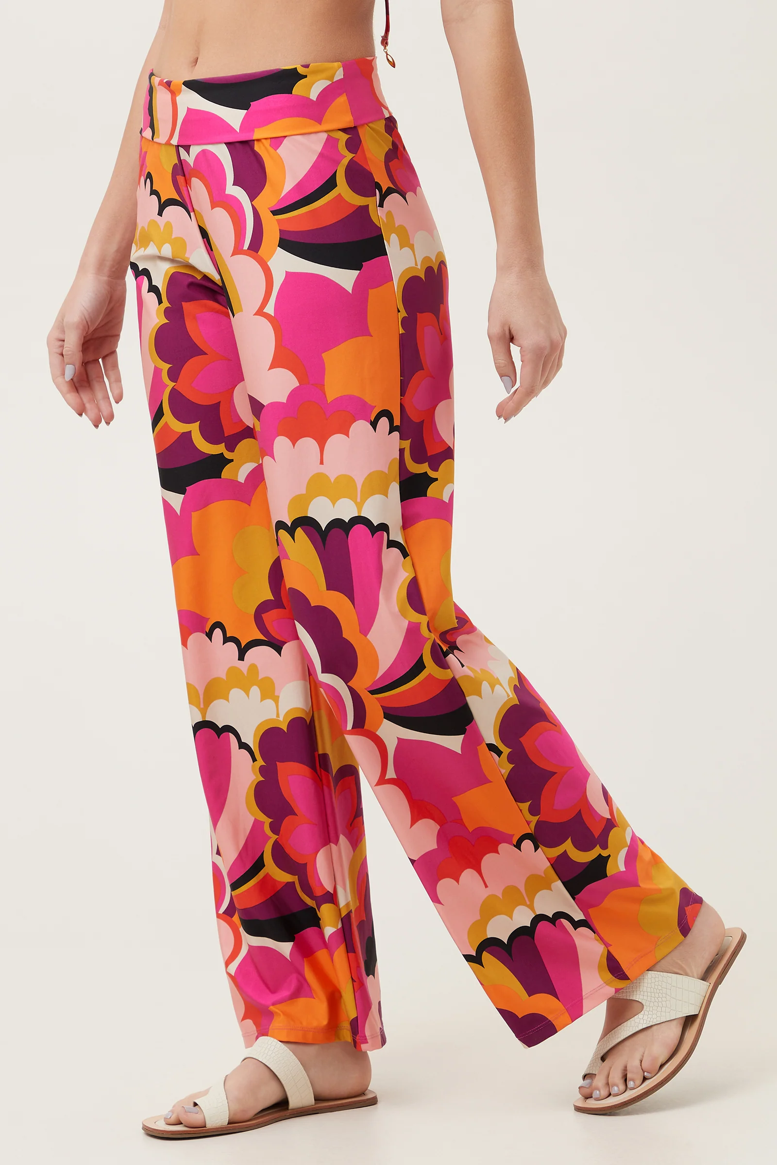 Women's Fan Faire Swim Cover-Up Pant - Image 5