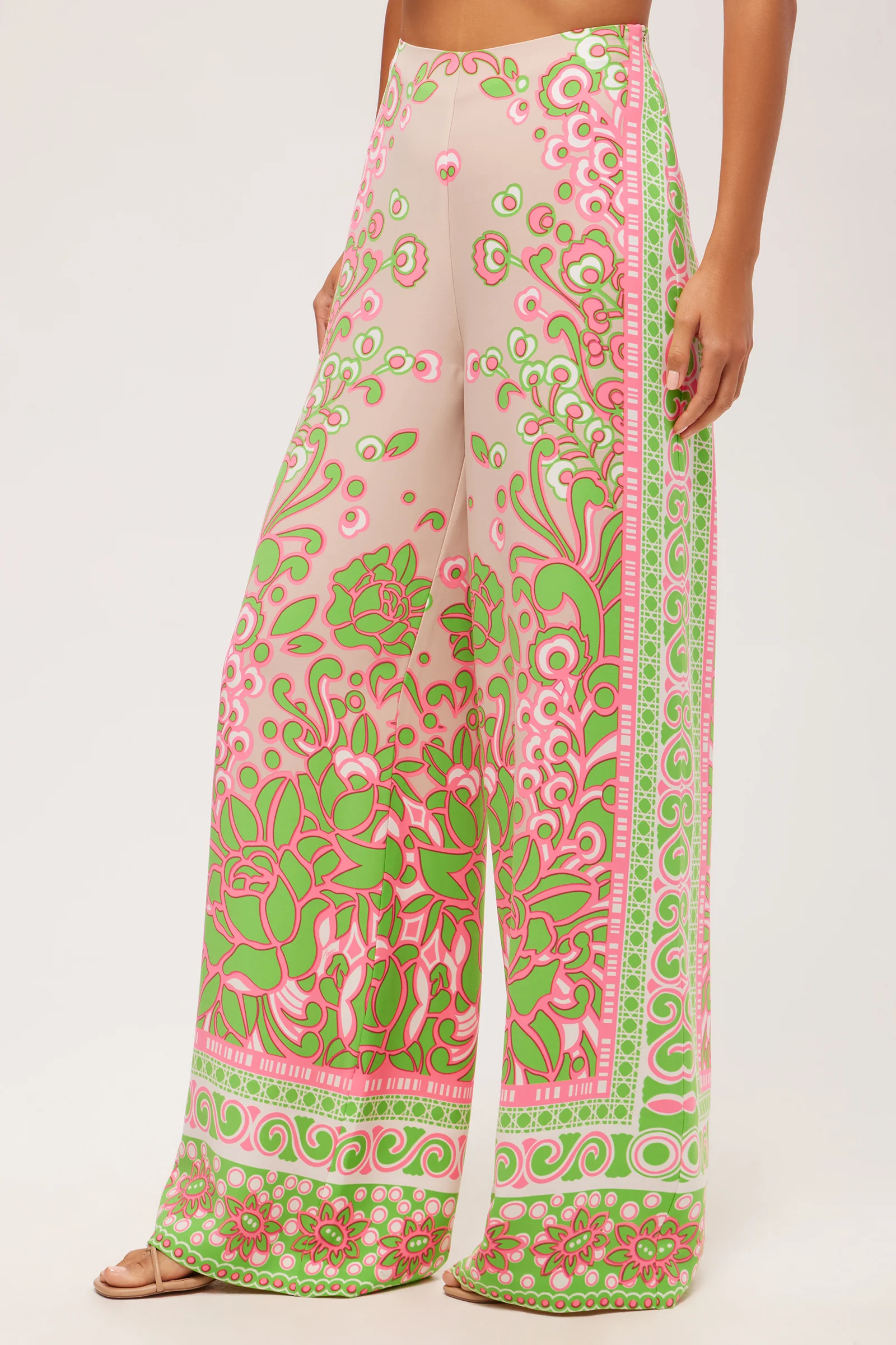 Federer Wide-Leg Pant - Petra Floral