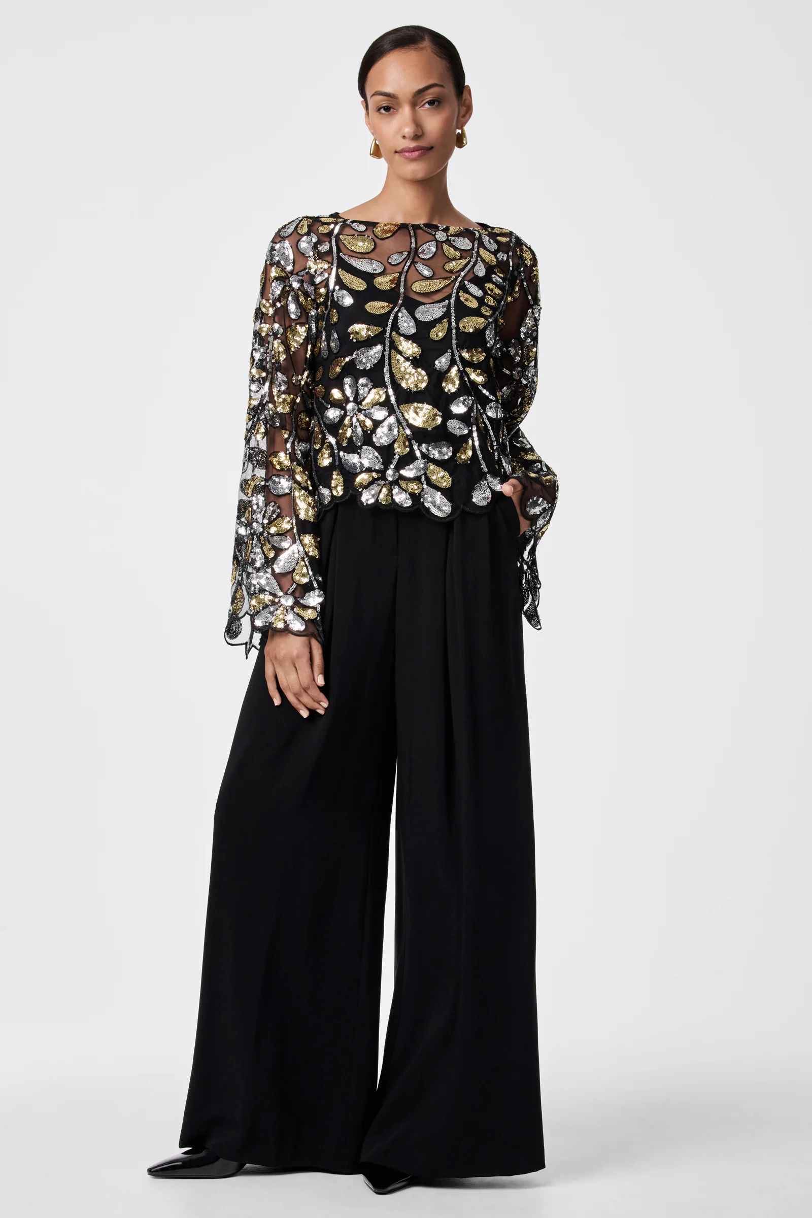 Femmes Sequin Top - Image 2