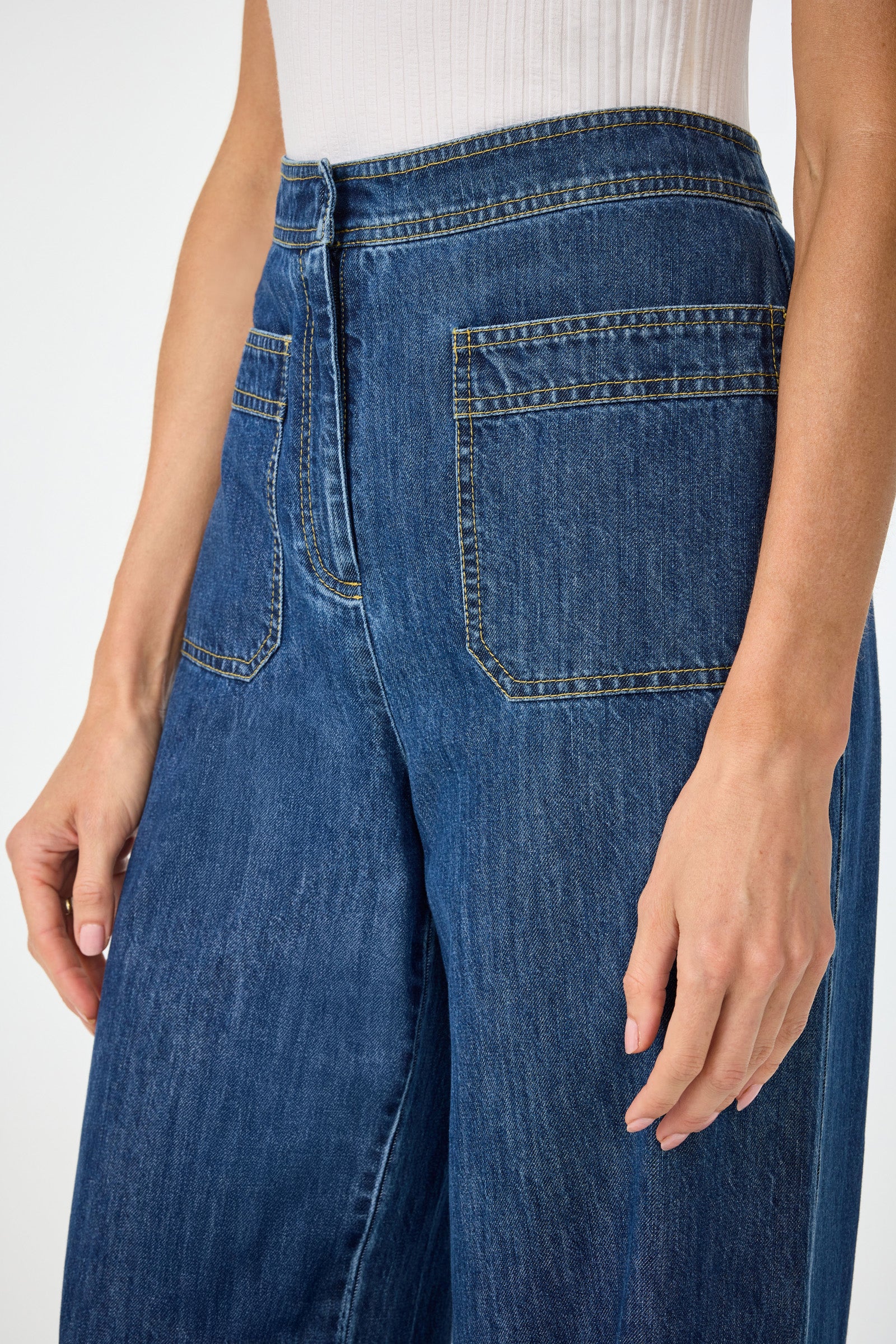 Ferrer Wide Leg Jean - Image 5
