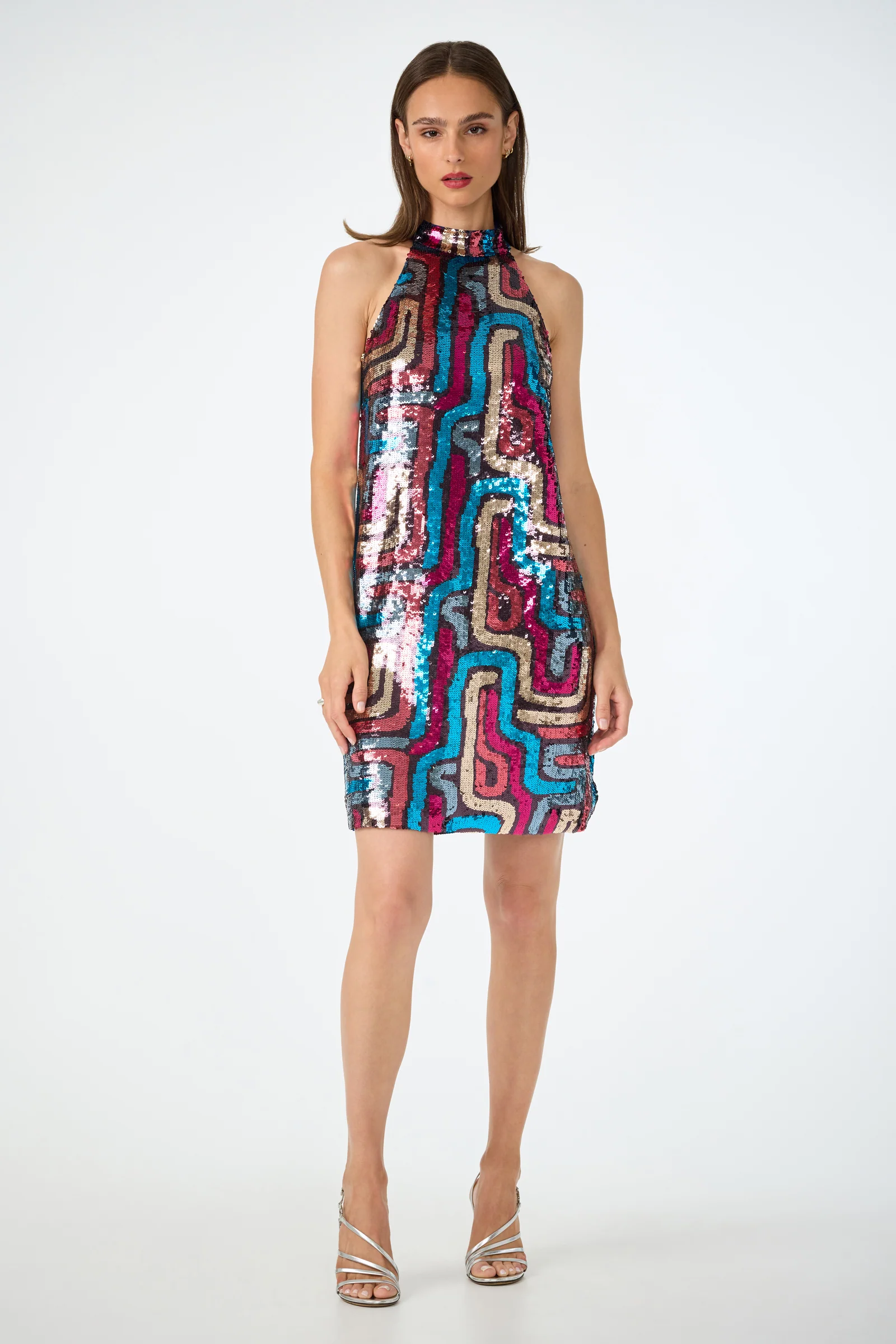 Flamenco Sequin Mini Dress