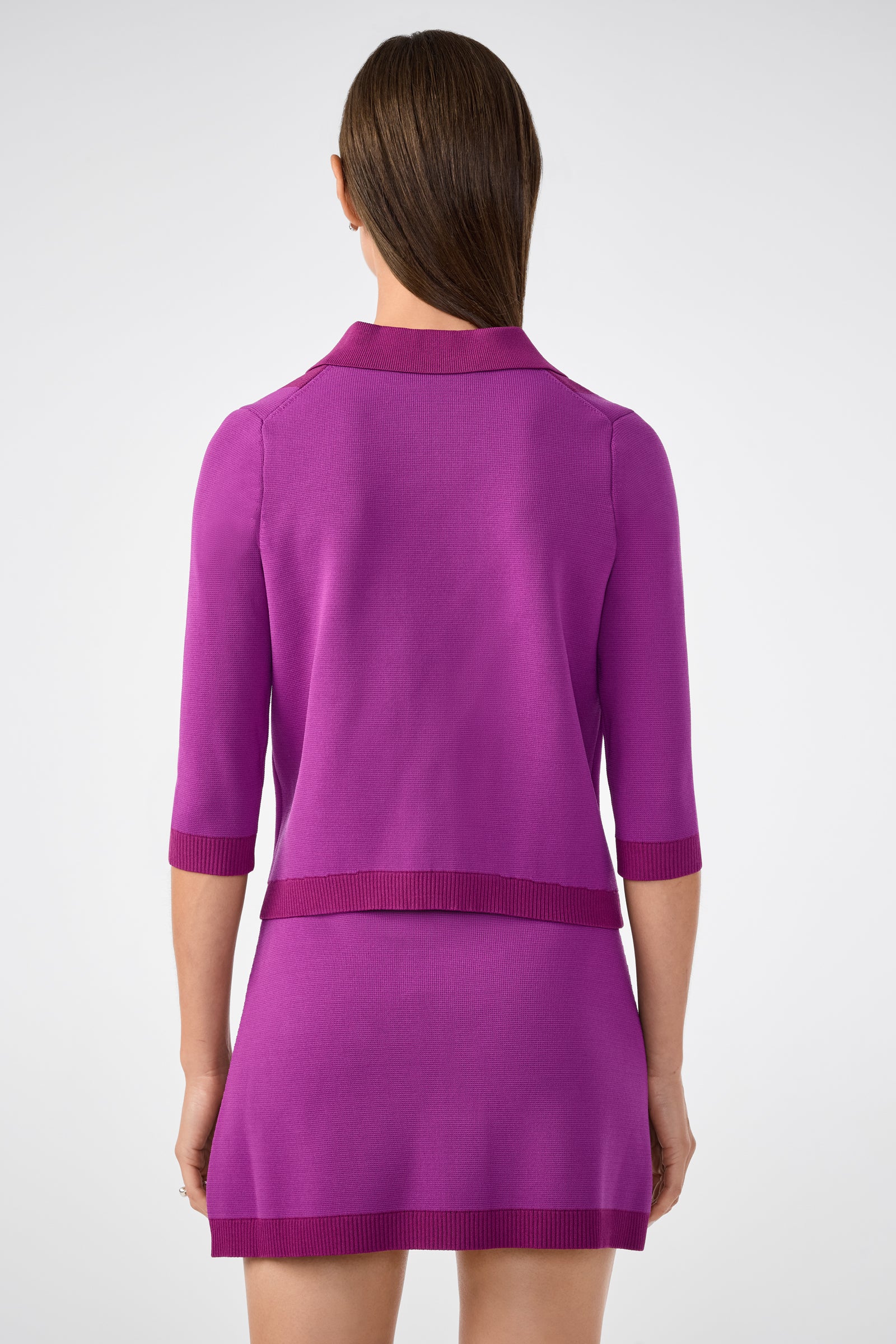 Gaia Trompe L'Oeil Knit Cardigan - Image 4