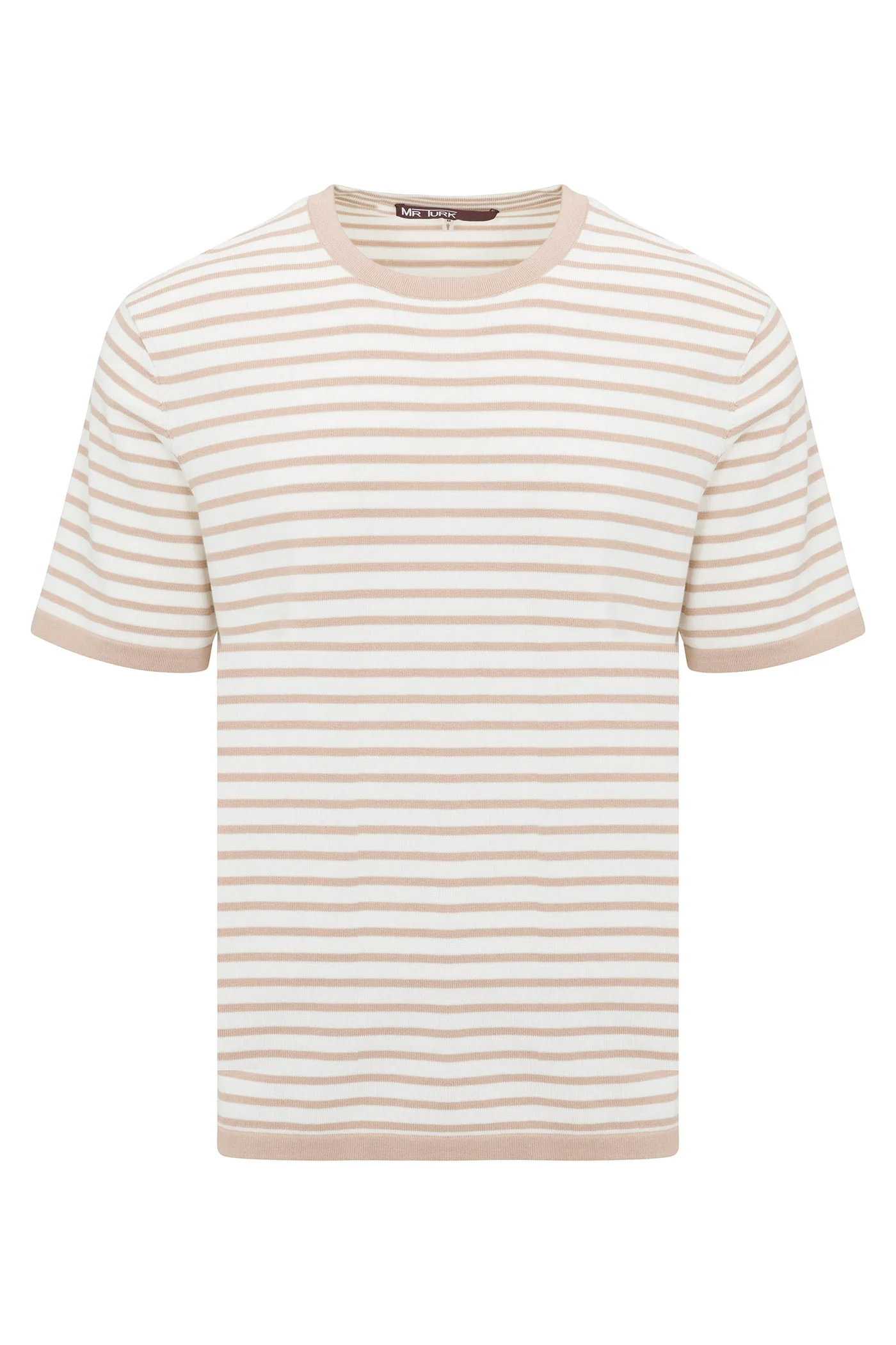 Giovanni Stripe Short-Sleeve Pullover - Image 4