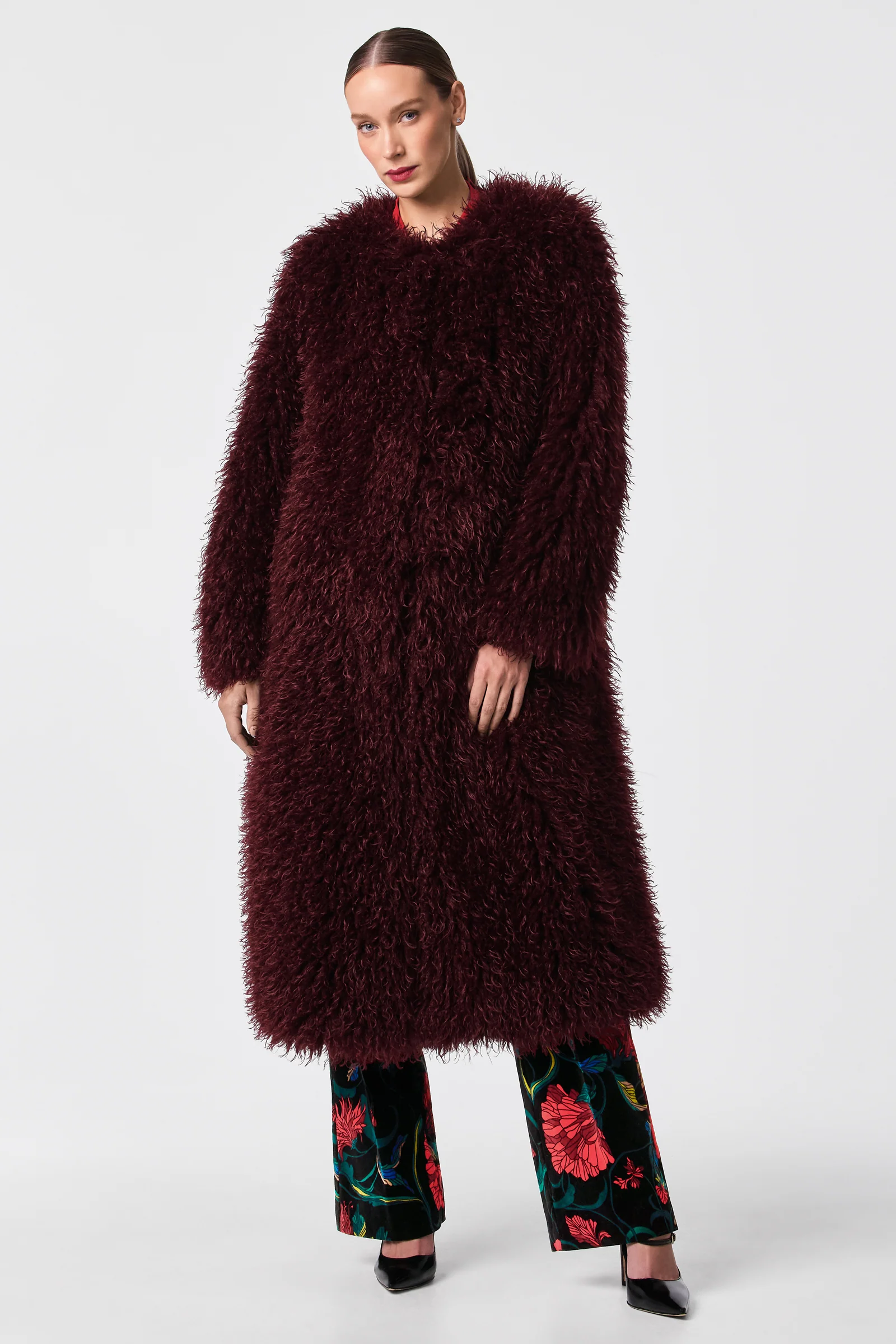 Gladis Faux Fur Coat - Image 2