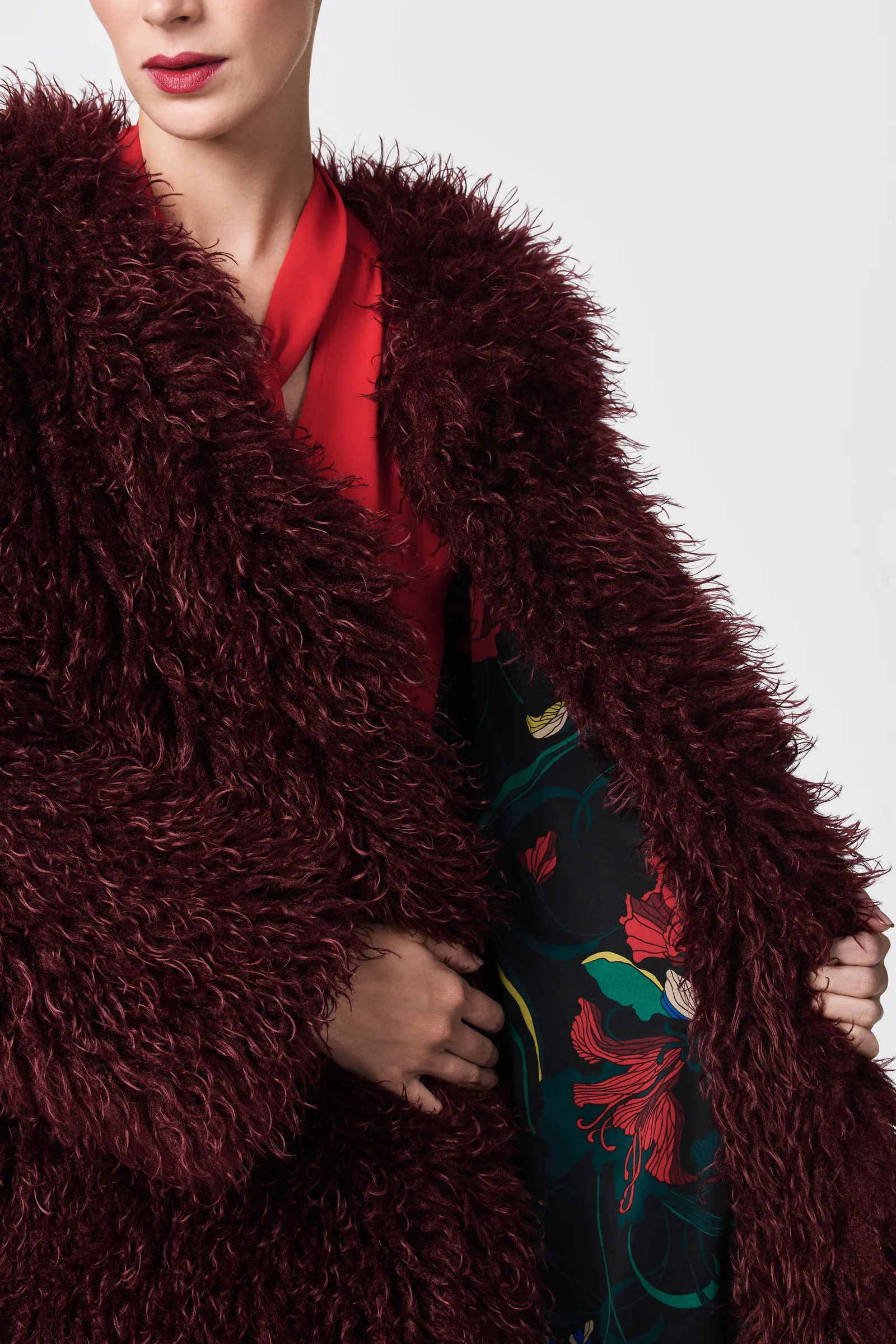 Gladis Faux Fur Coat - Image 5