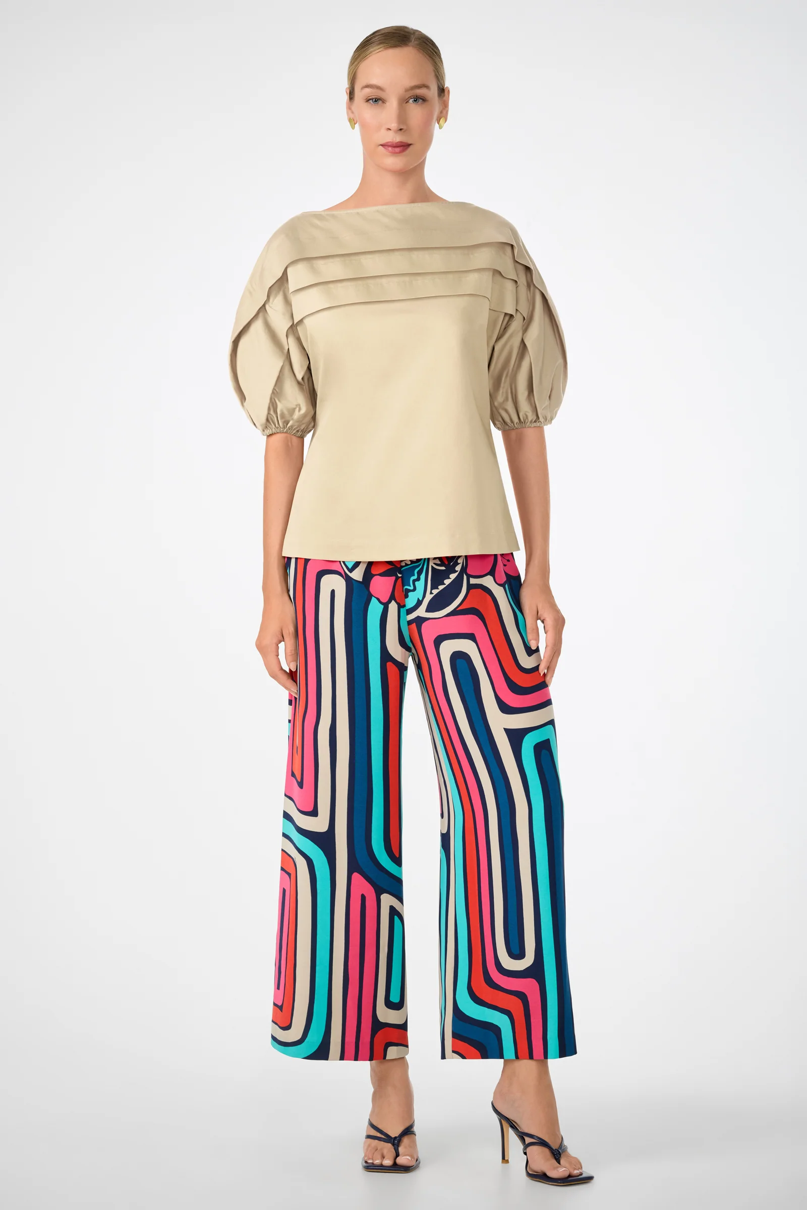 Grady Puff-Sleeve Top - Image 2