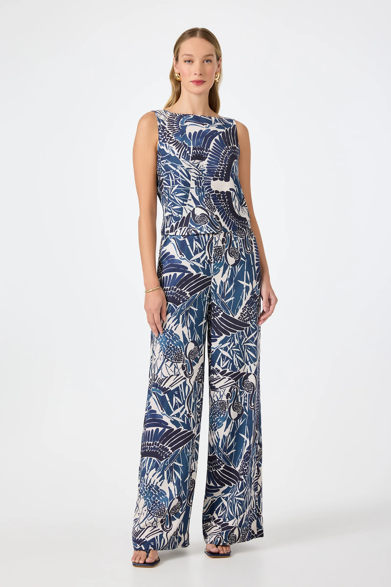 Hakuto Tie-Back Top - Tsuru - Image 6