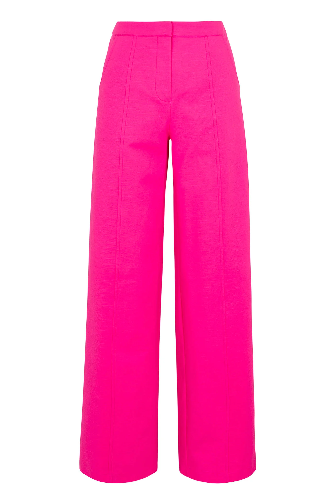 Half Court Wide-Leg Pant -Solid Suiting - Image 6