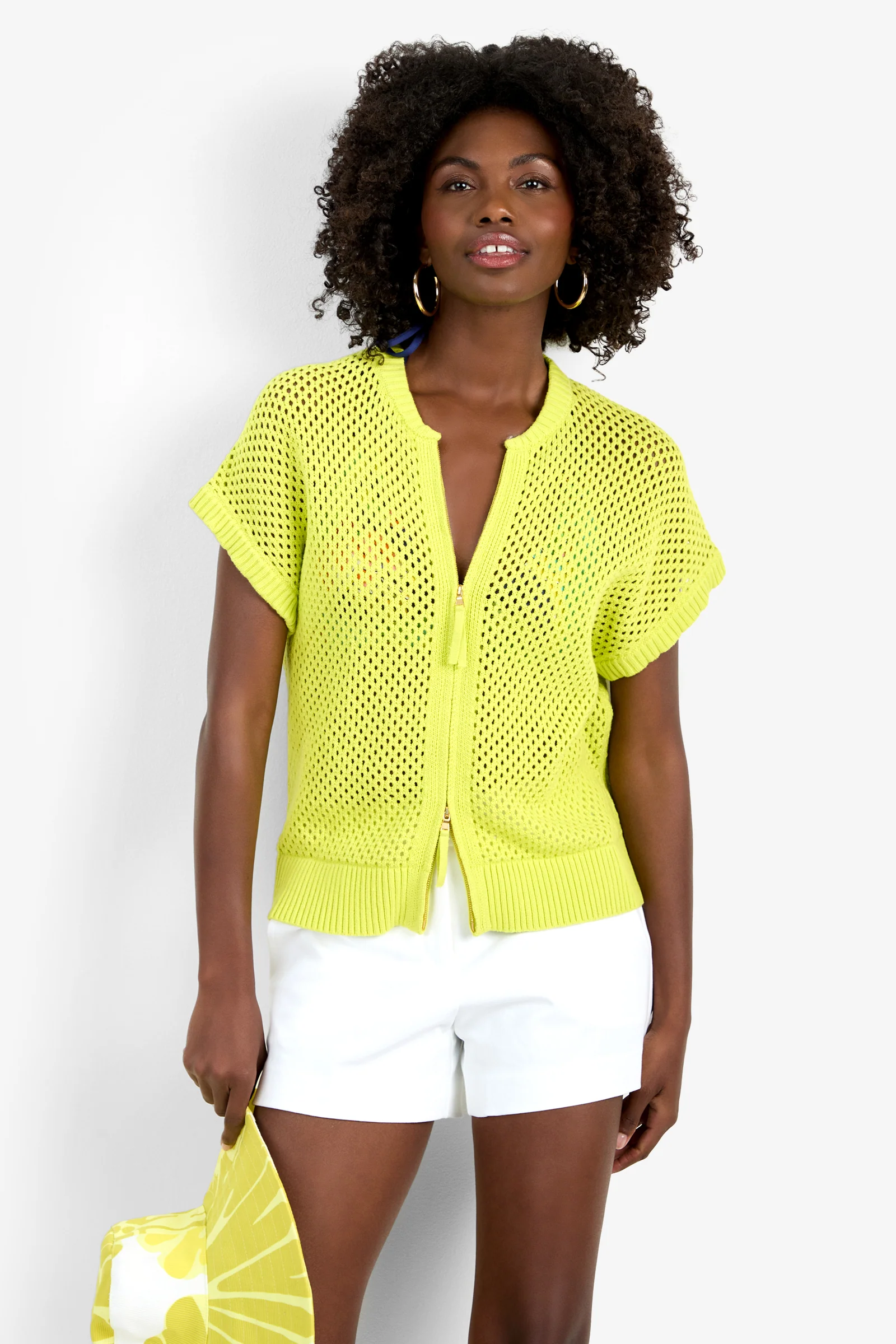 Hana Zip Cardigan - Image 2