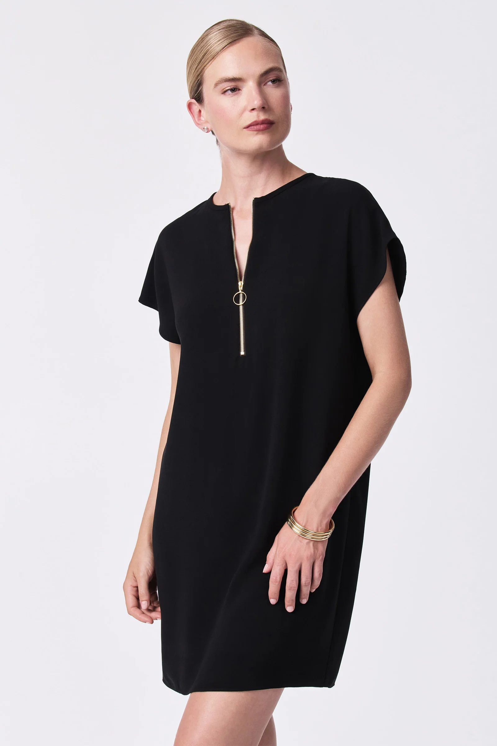 Hasil Short-Sleeve Shift Dress - Image 2