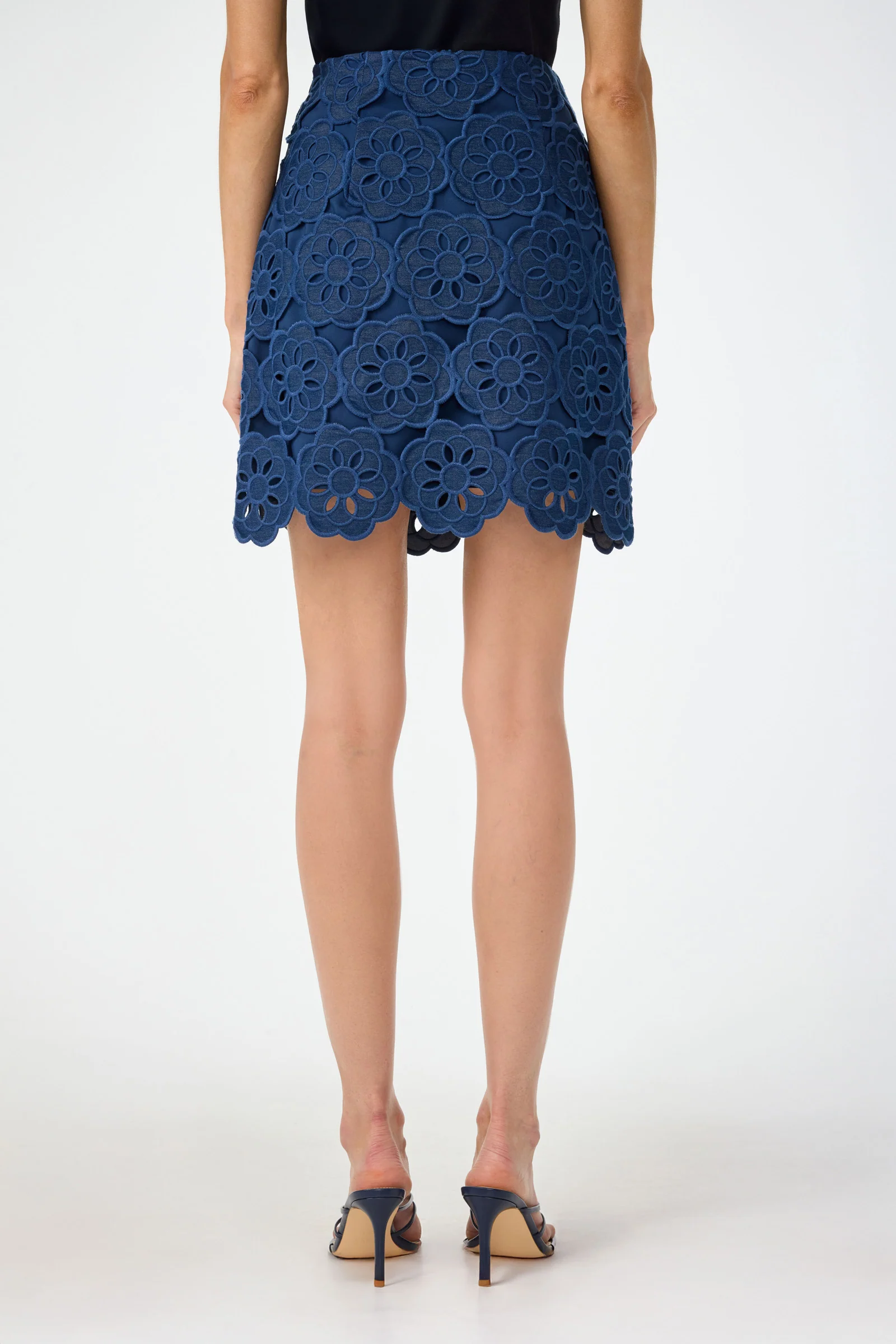 High Rise Rico Skirt - Kusho Embroidery - Image 4