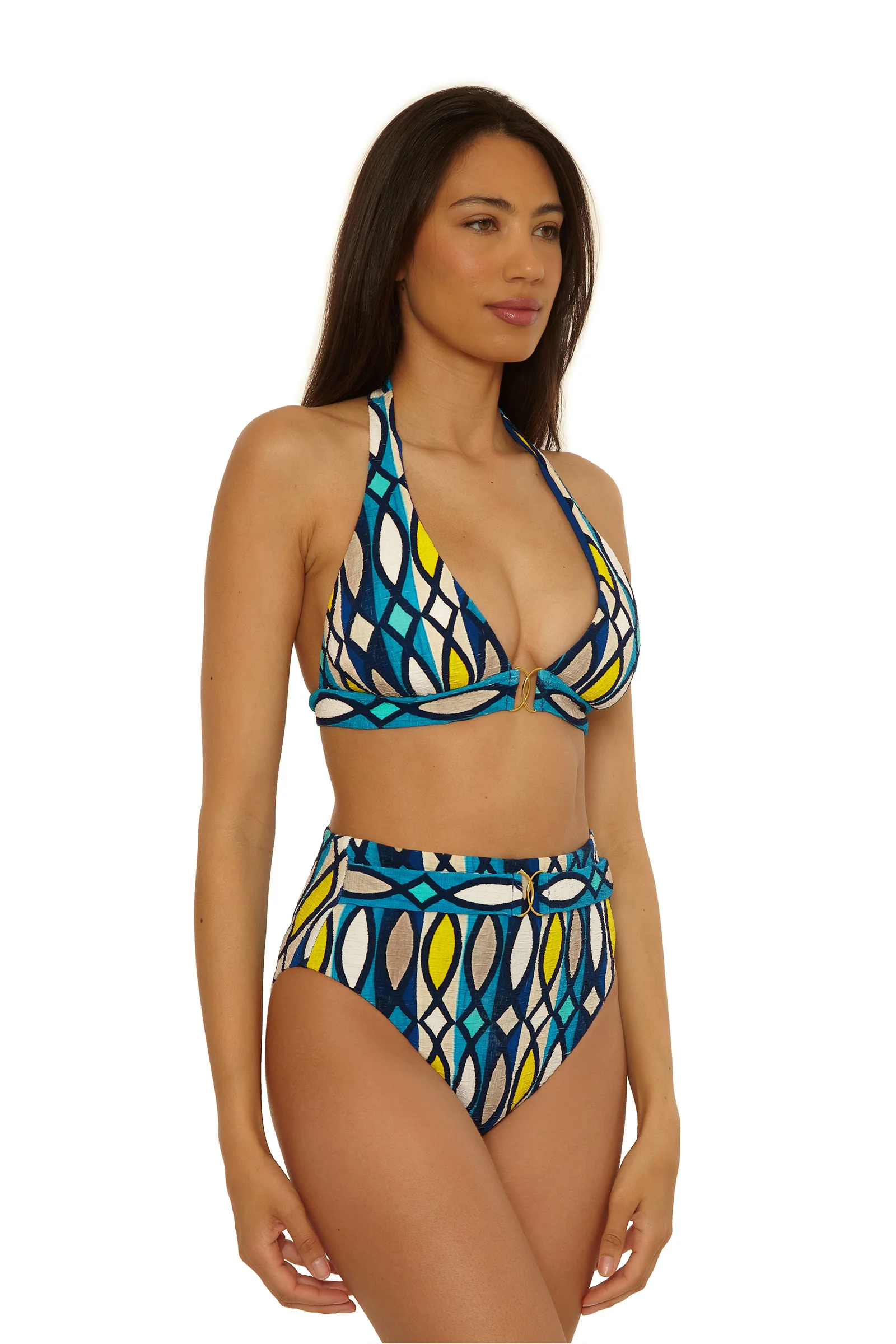 High-Waist Belted Swim Bottom - Paros - Image 3