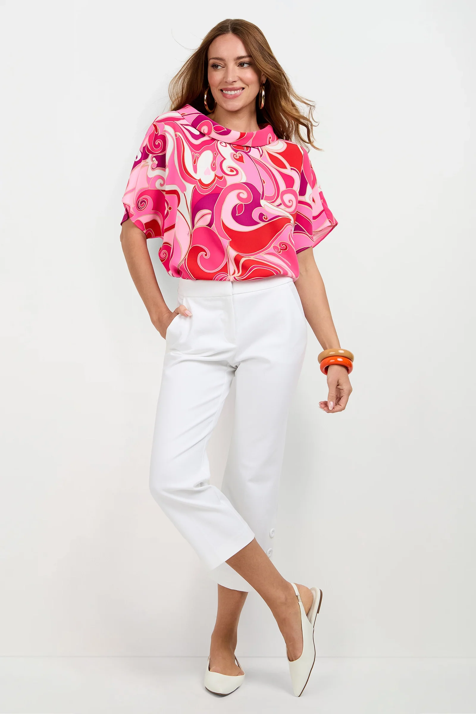 Honeysuckle Boatneck Top - Image 5