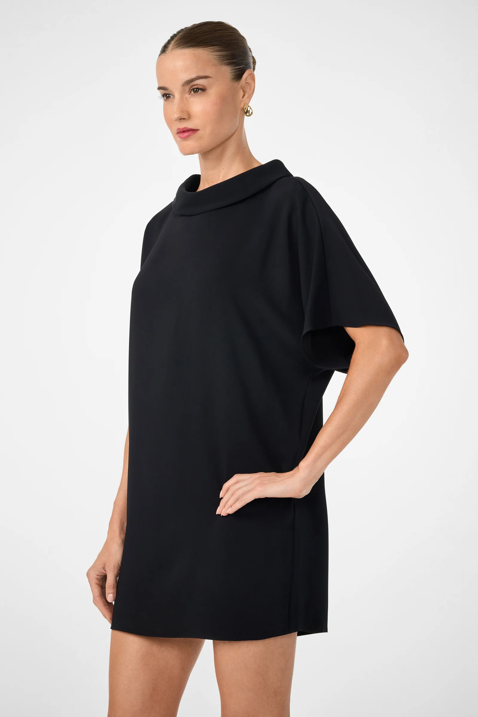 Honeysuckle Short Dolman Sleeve Shift Dress - Image 3