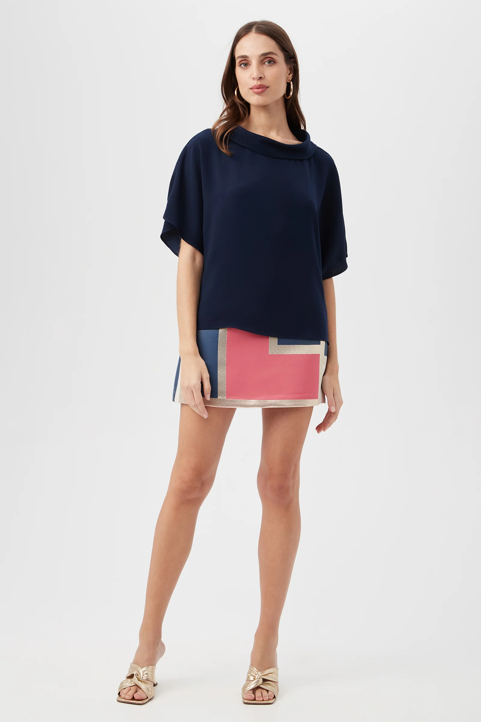 Honeysuckle Boatneck Dolman-Sleeve Top - Image 10