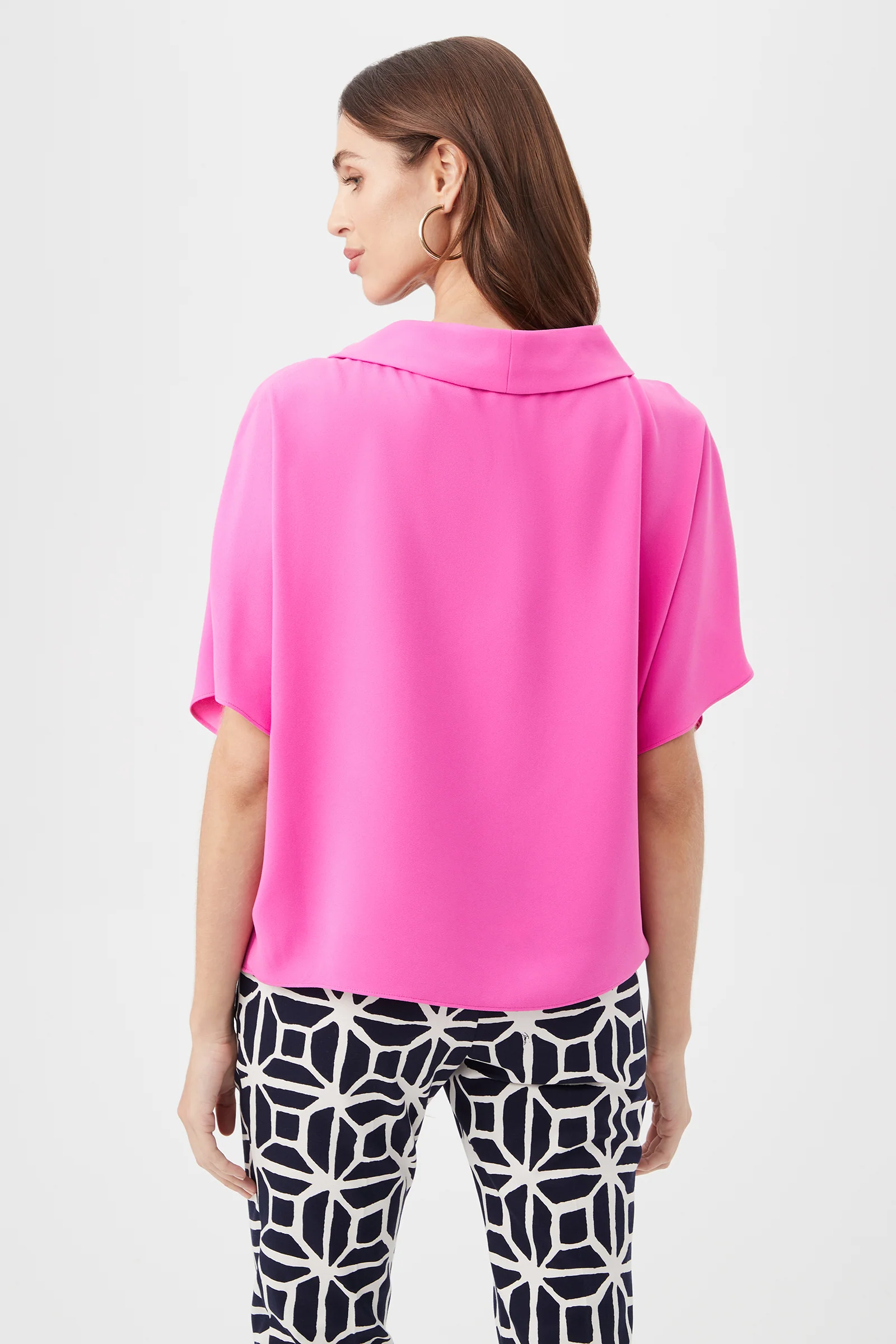 Honeysuckle Boatneck Dolman-Sleeve Top - Image 14