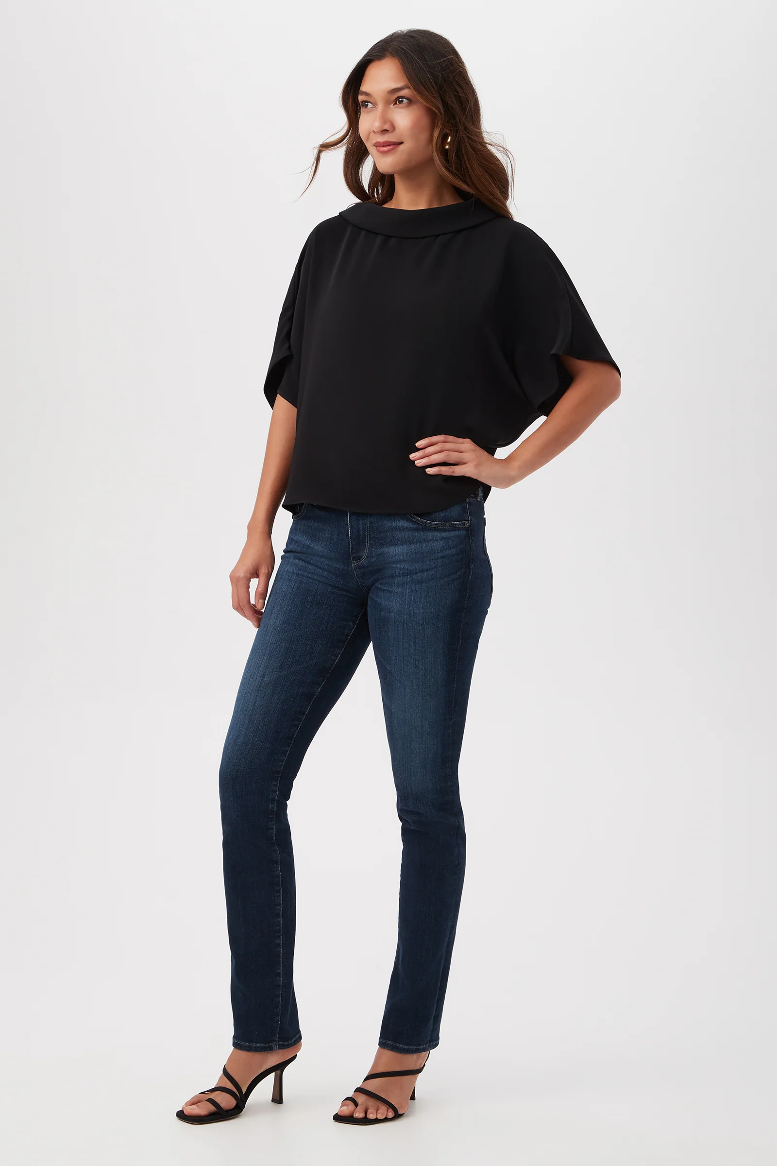 Honeysuckle Boatneck Dolman-Sleeve Top - Image 3