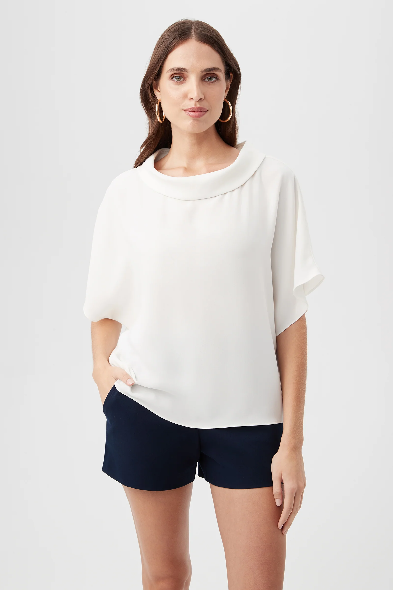 Honeysuckle Boatneck Dolman-Sleeve Top - Image 6