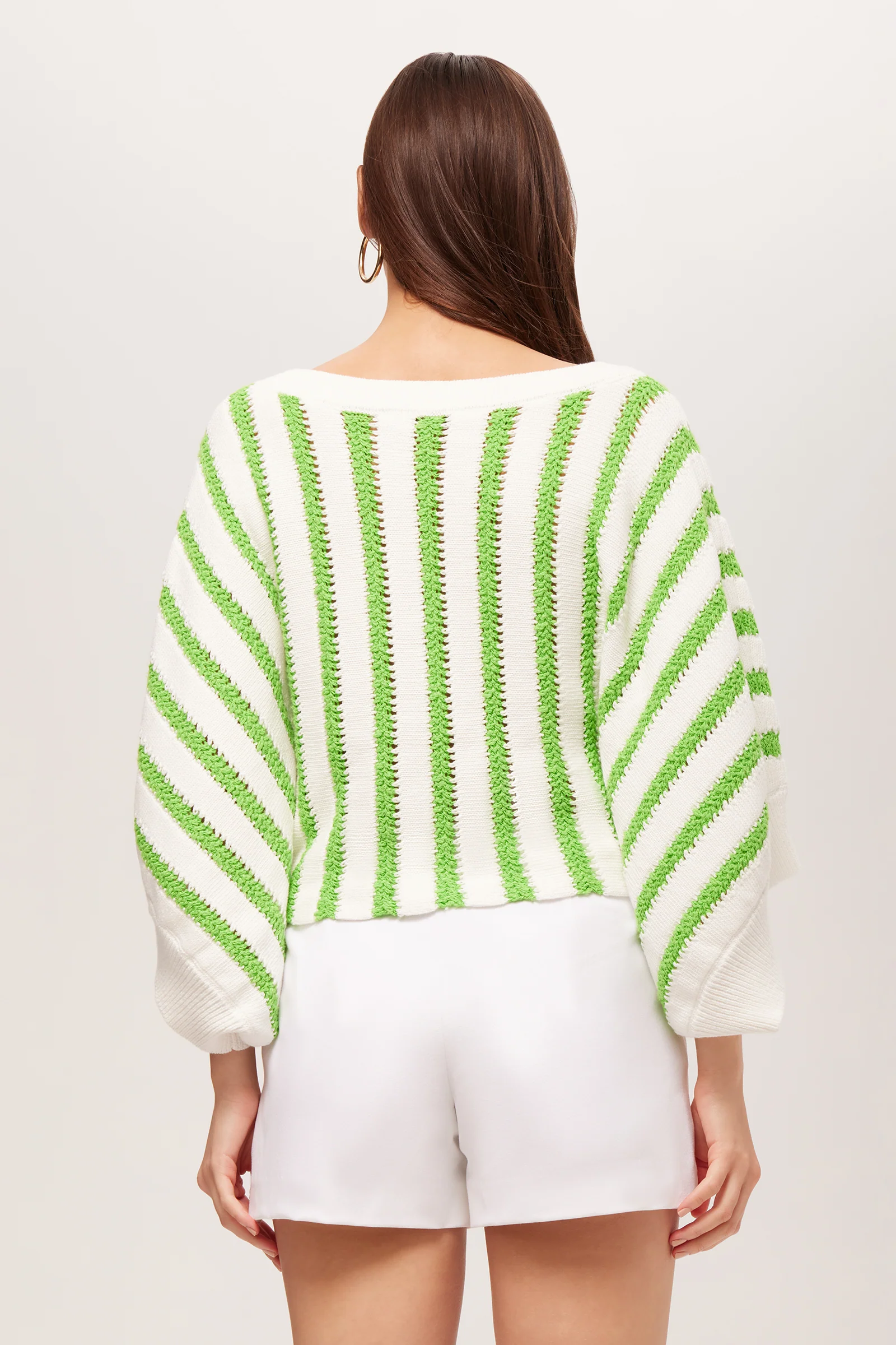 Horizon Striped Boatneck Pullover - Image 3